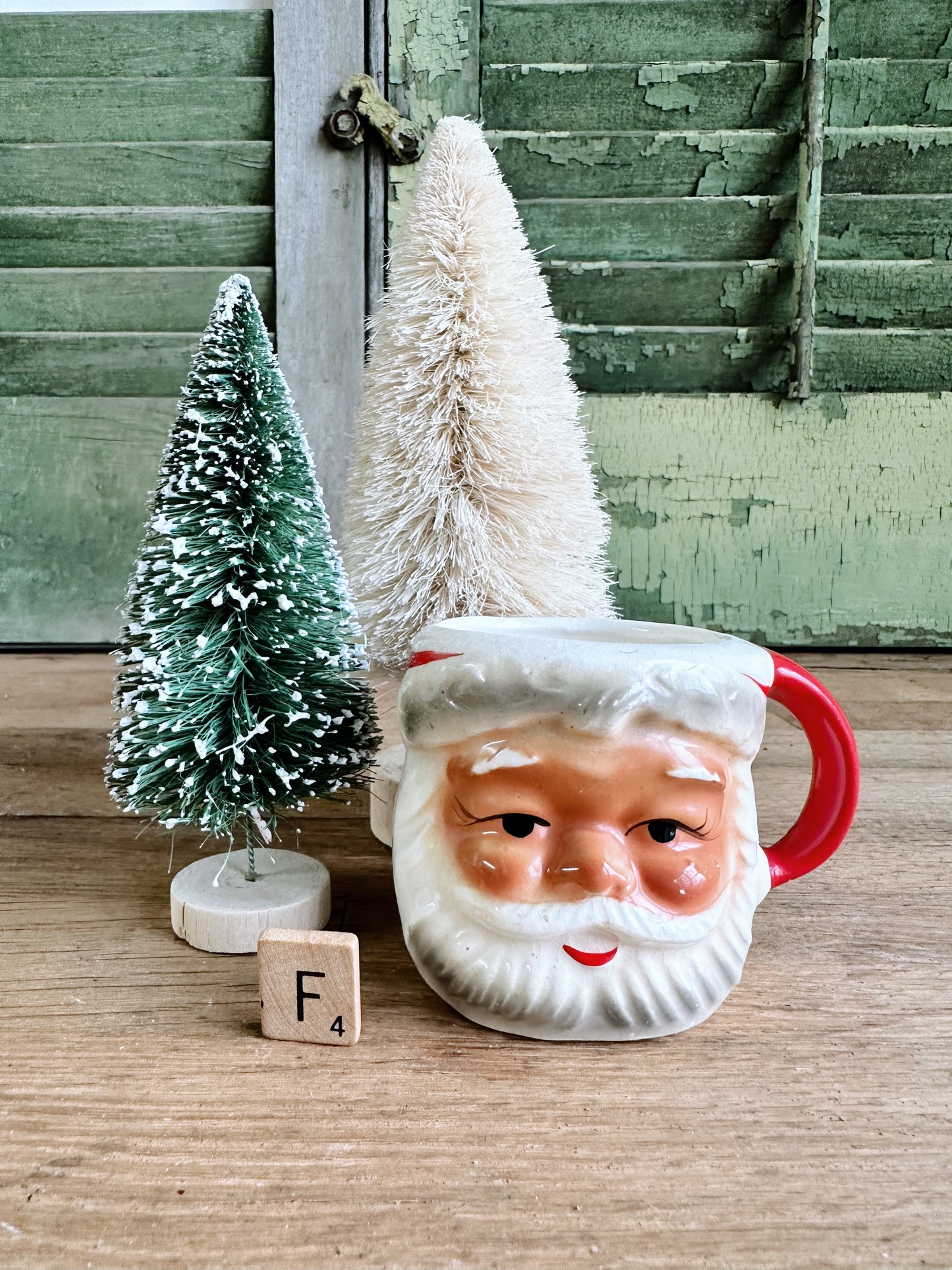 Vintage Santa Mug