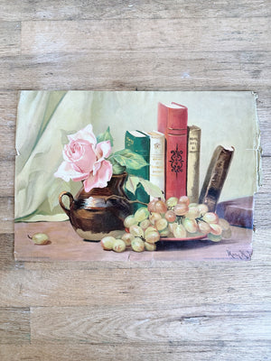 Collection of Two Antique Still Life Prints