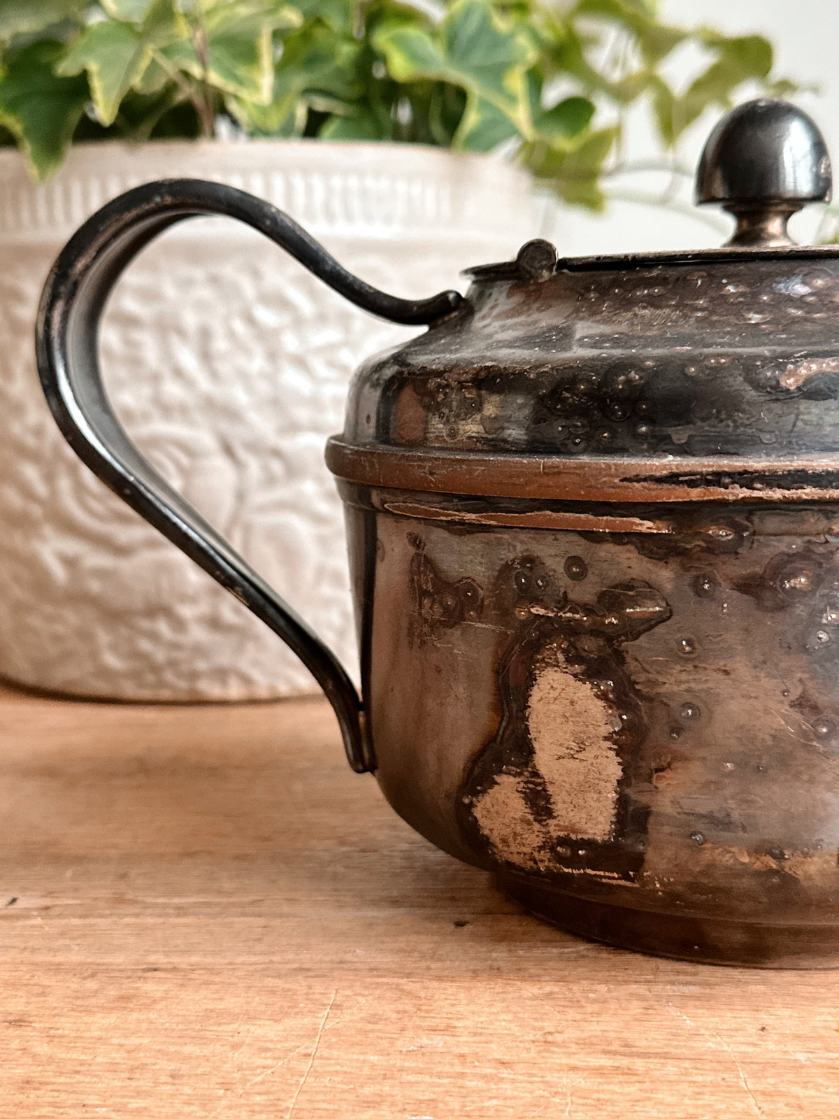 Vintage Reed & Barton Silver Soldered US Navy Tea Pot