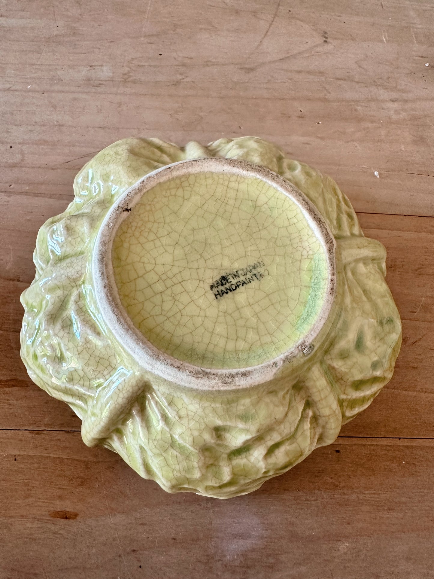 Vintage Cabbage Ware Sugar Bowl