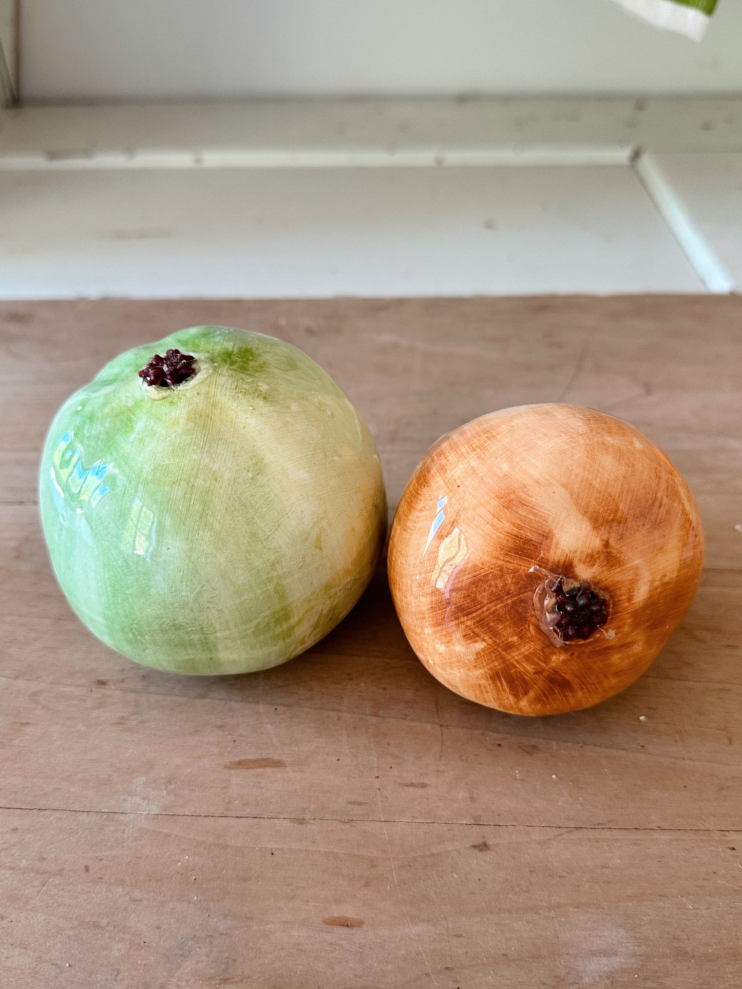 Vintage Ceramic Fruit Collection (9 pieces)