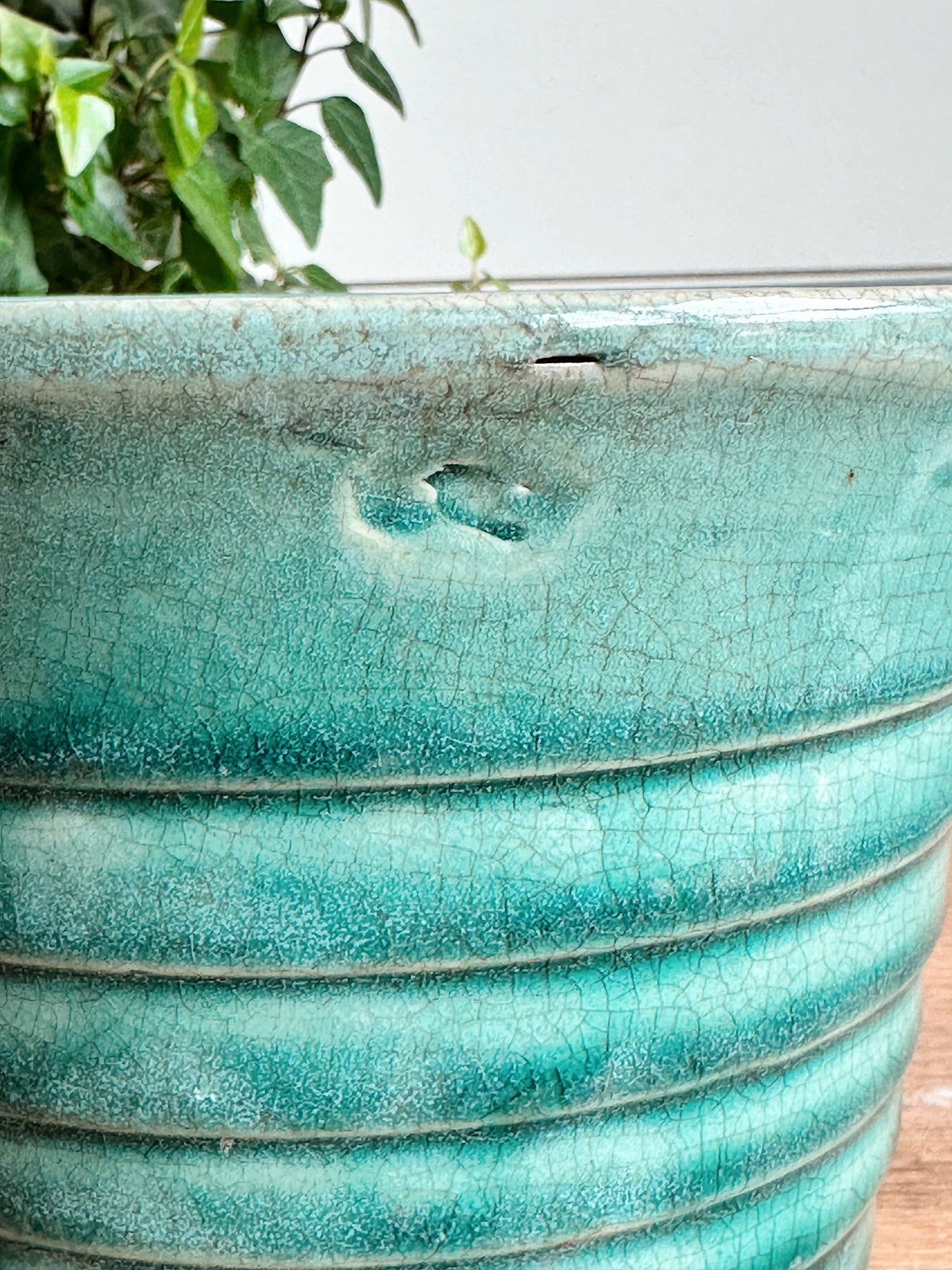 Vintage Ribbed USA Planter