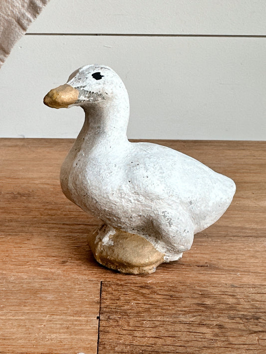 Vintage Concrete Duckling