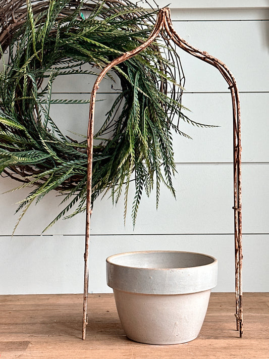 Vintage Chippy Metal Arbor
