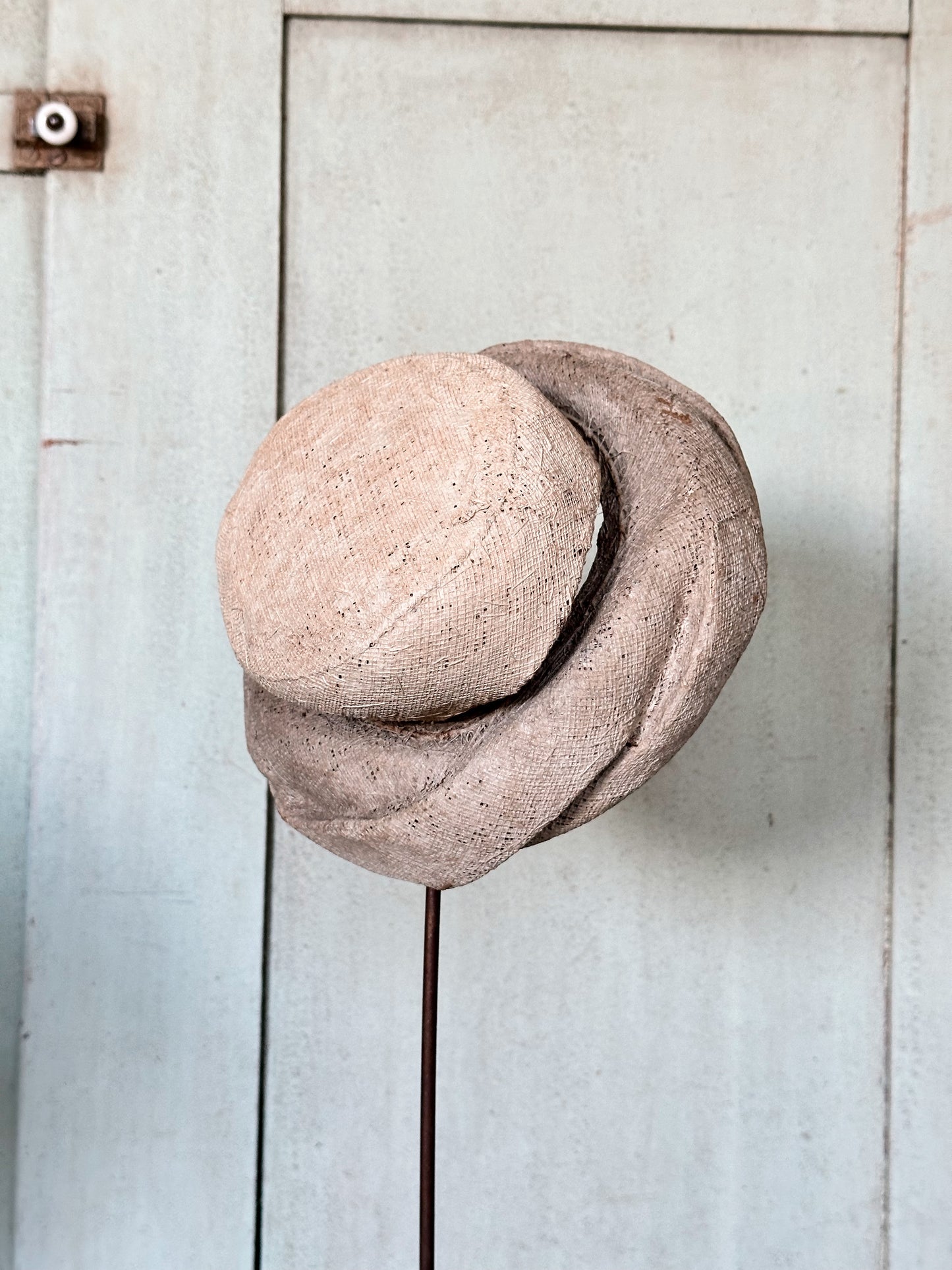 Vintage Hessian Hat Mold