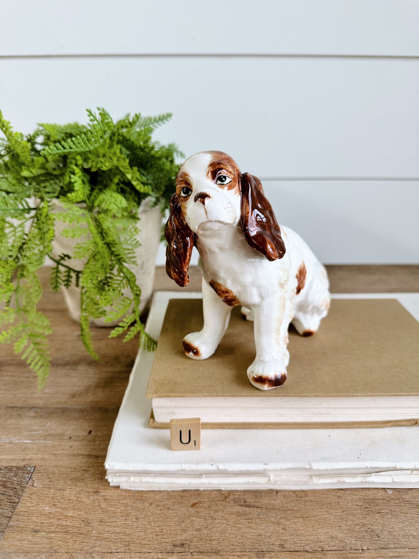 Vintage Cocker Spaniel Figurine