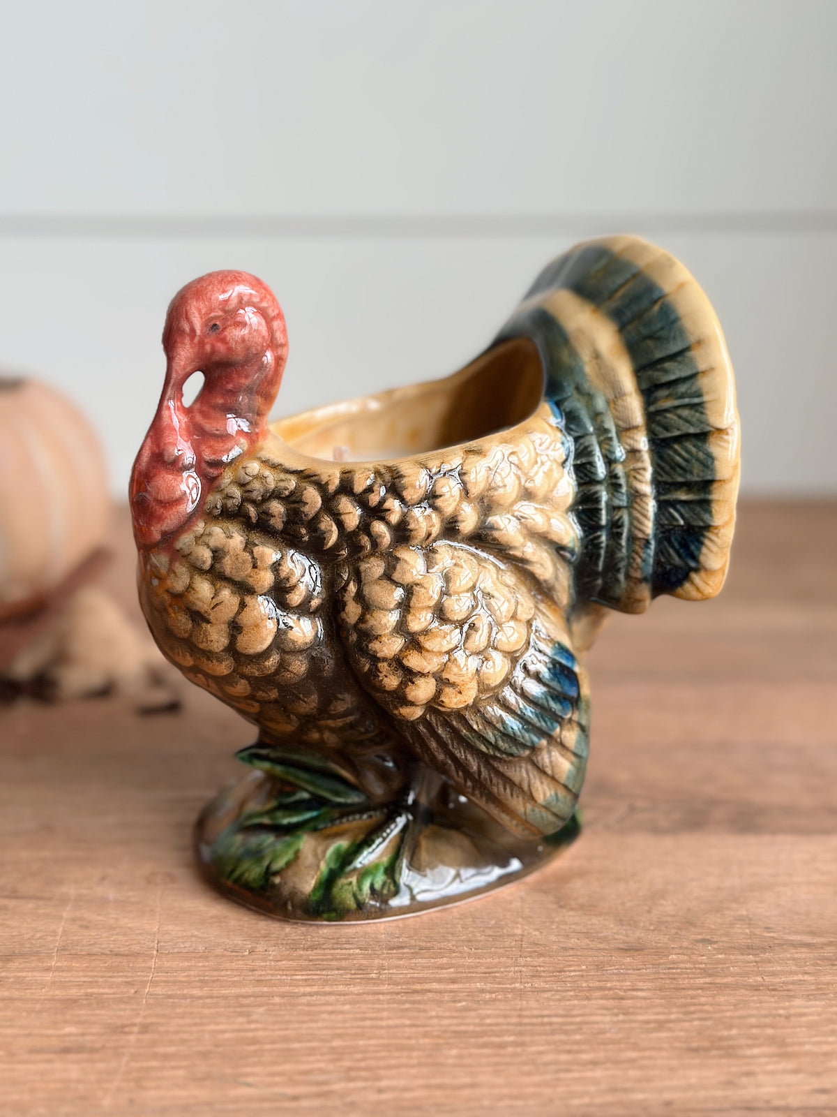 Pumpkin Chai - Vintage Turkey Planter