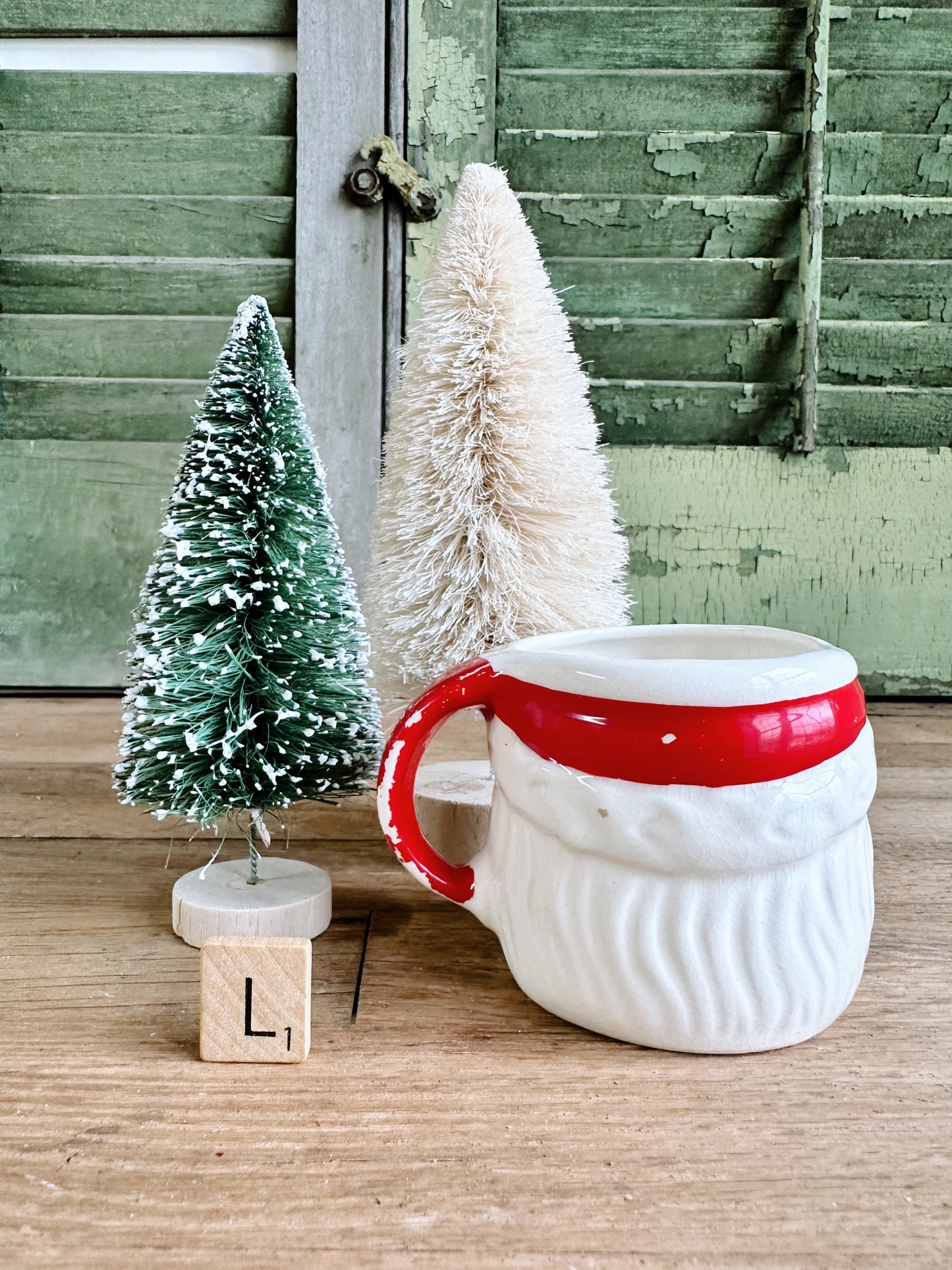 Vintage Santa Mug