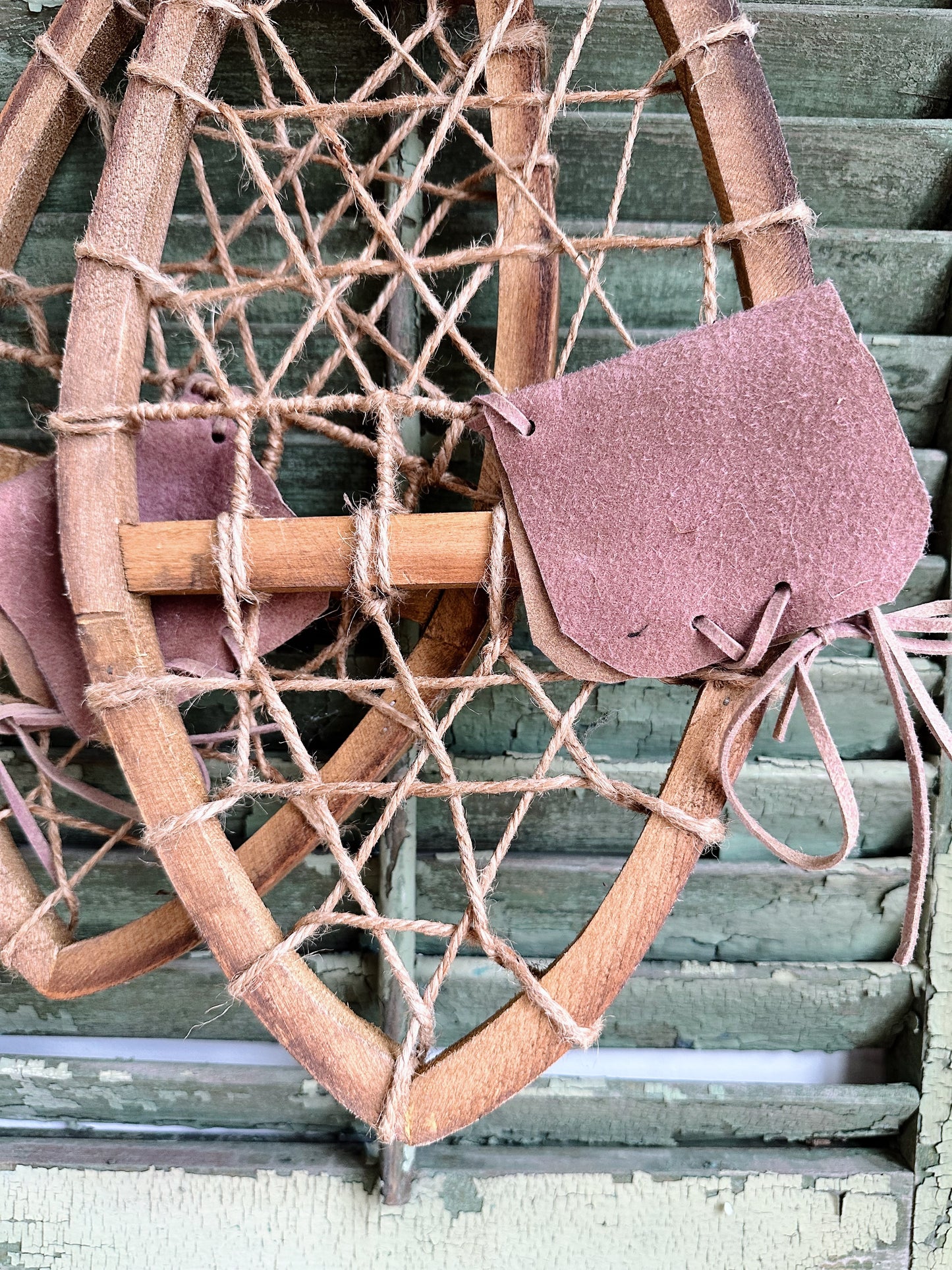 Wood & Twine Snow Shoes (for decor)