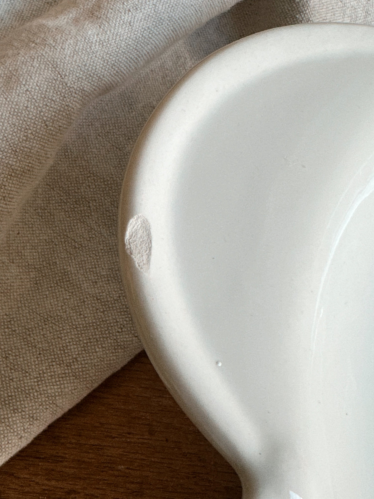 Vintage Ceramic Scalloped Dish