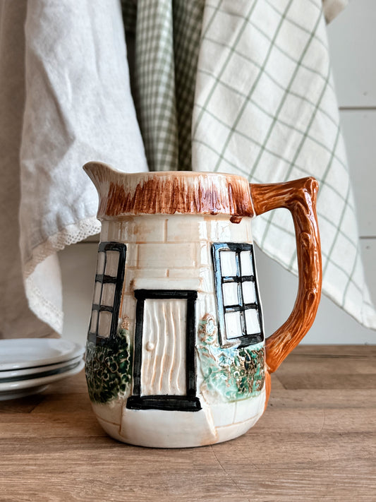 Vintage Cottage Pitcher