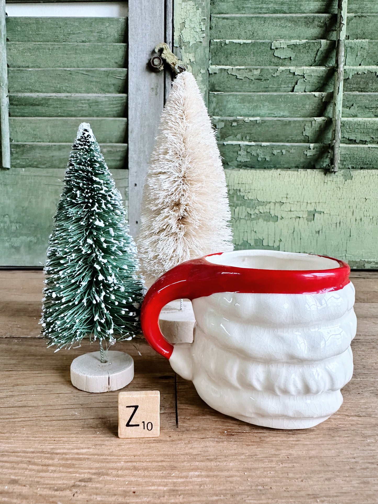 Vintage Santa Mug