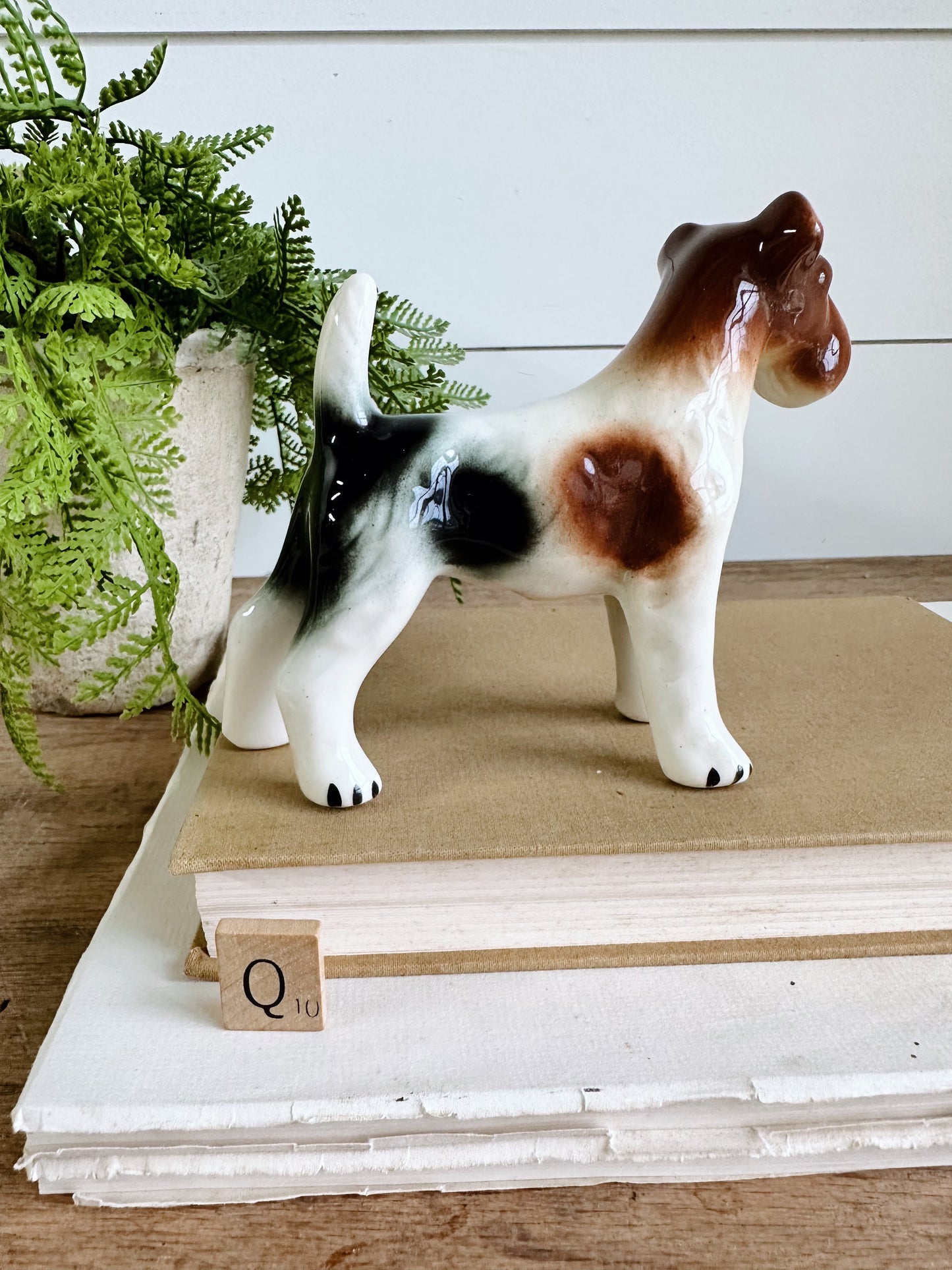 Vintage Terrier Figurine