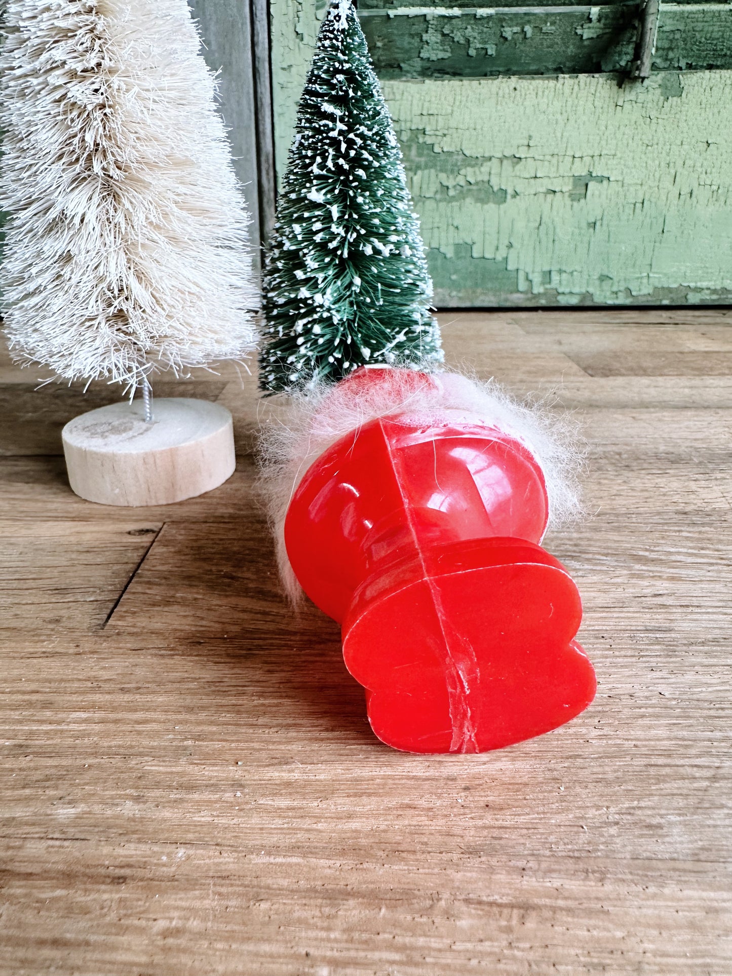 Vintage Plastic Santa Rattle