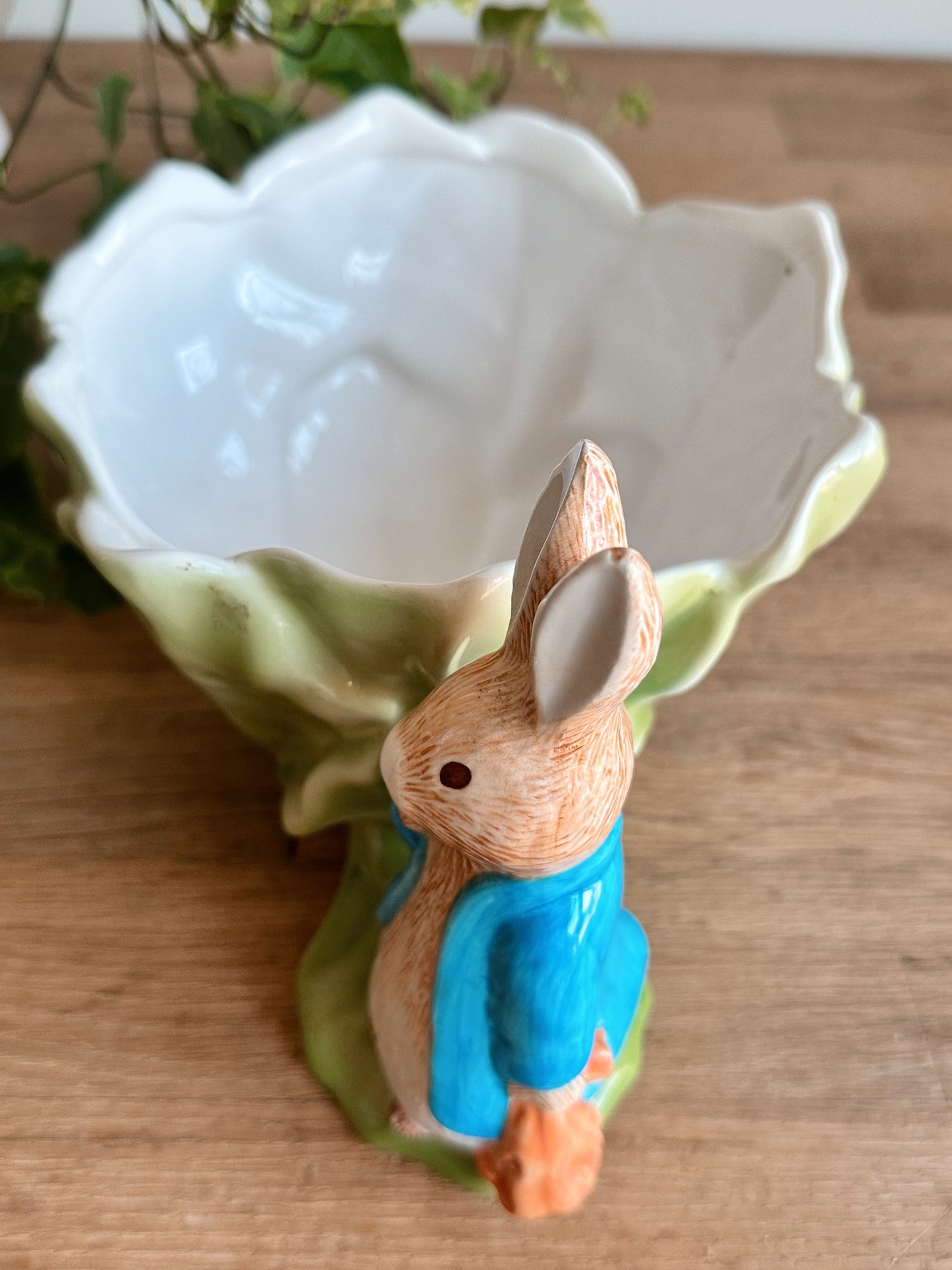 Vintage Beatrix Potter Peter Rabbit Planter