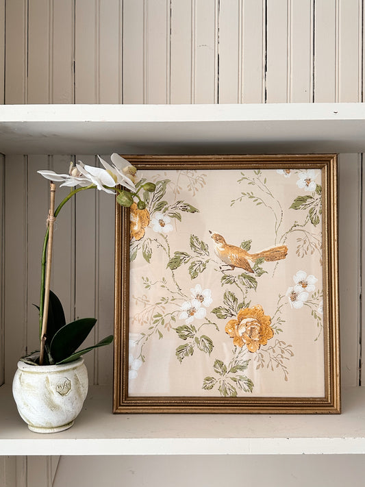 Framed Vintage Wallpaper