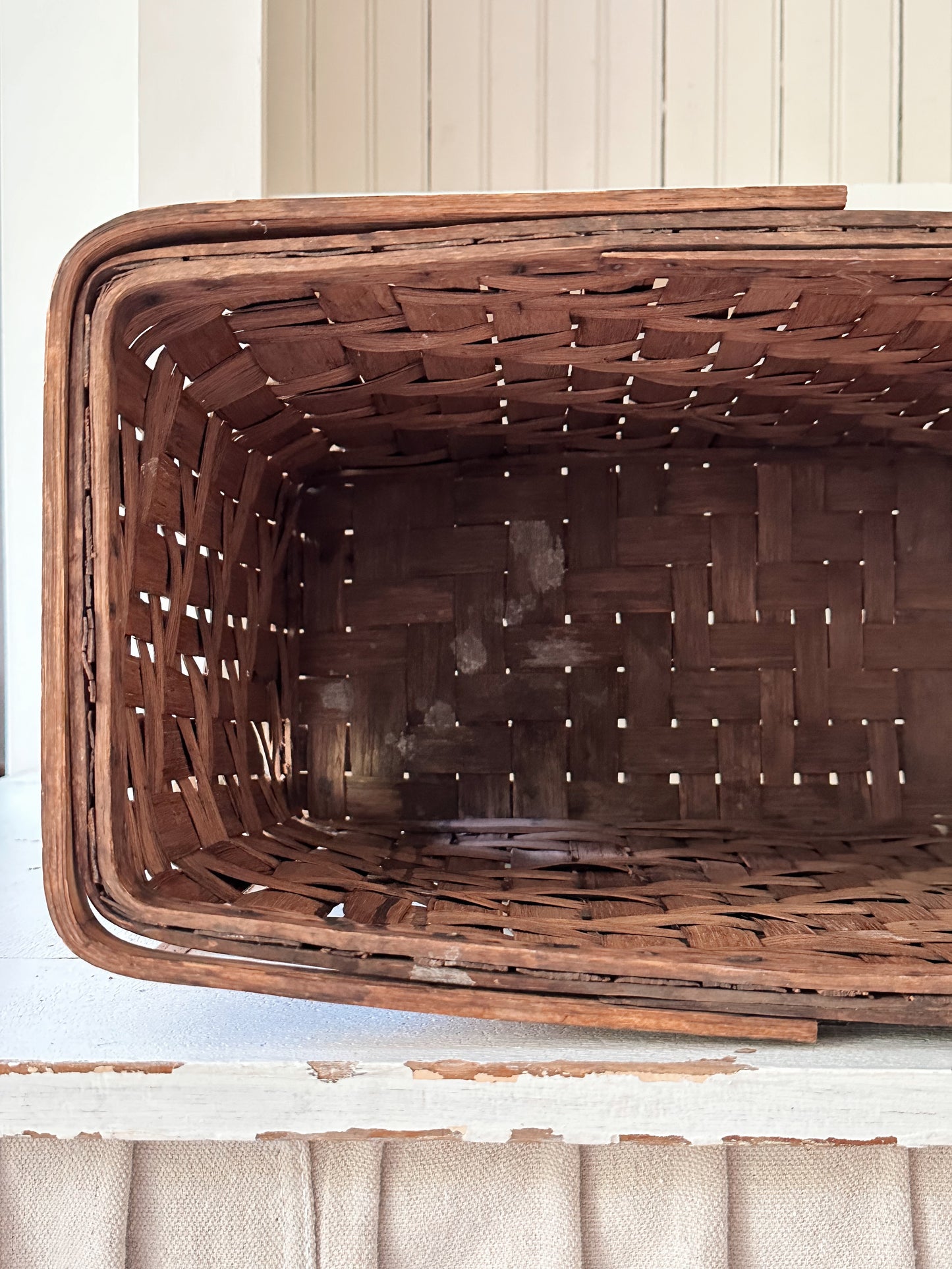 Late 1800s Antique Basket