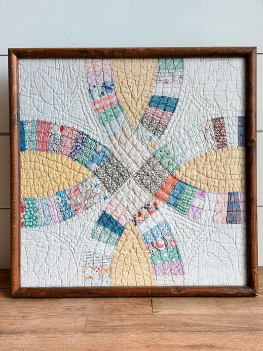 Vintage Framed Quilt