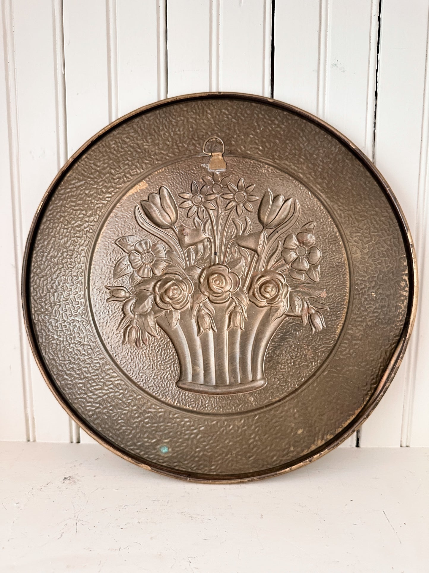 Vintage Tin Plate Wall Hanging