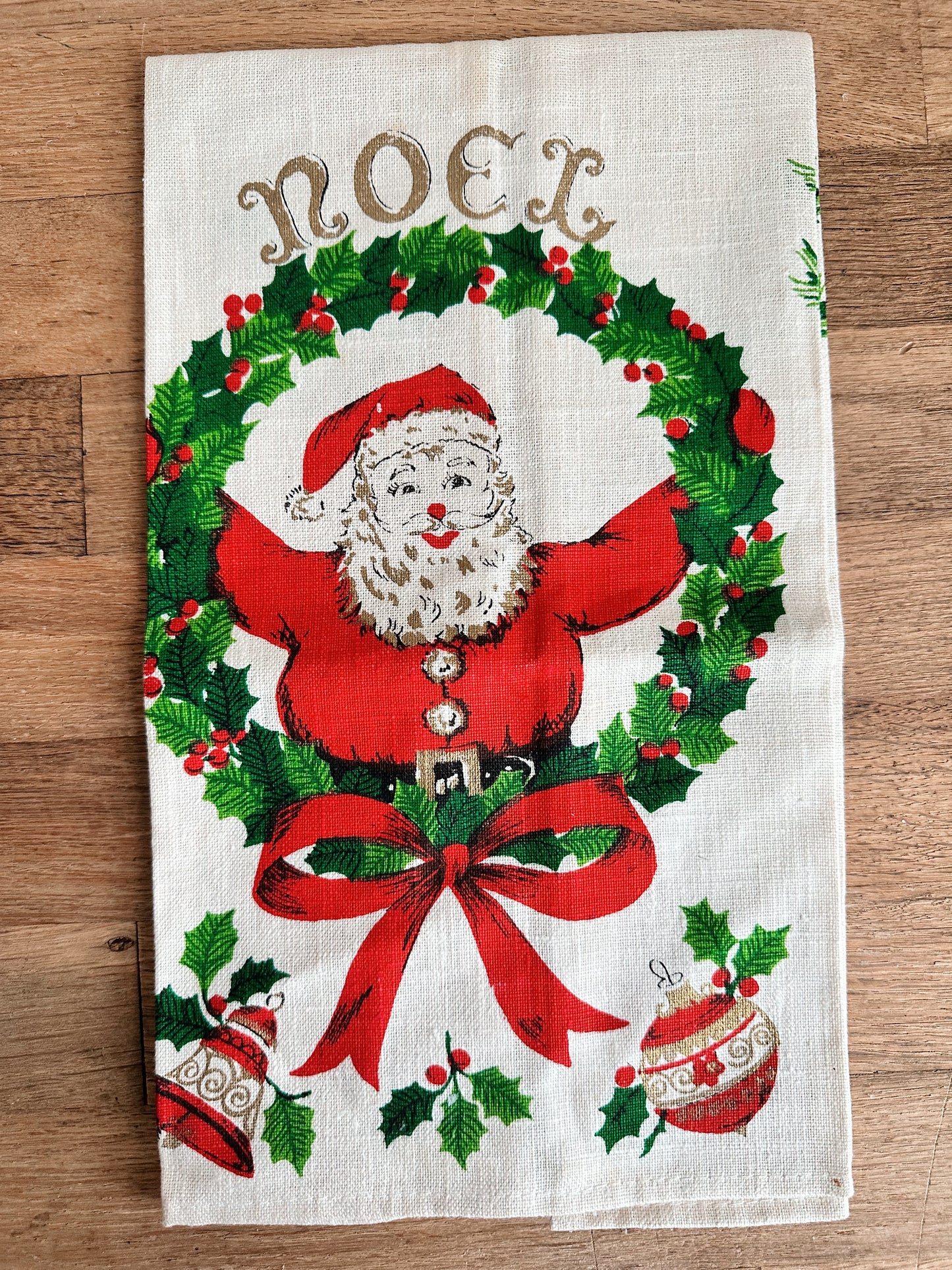 Vintage Linen Tea Towel