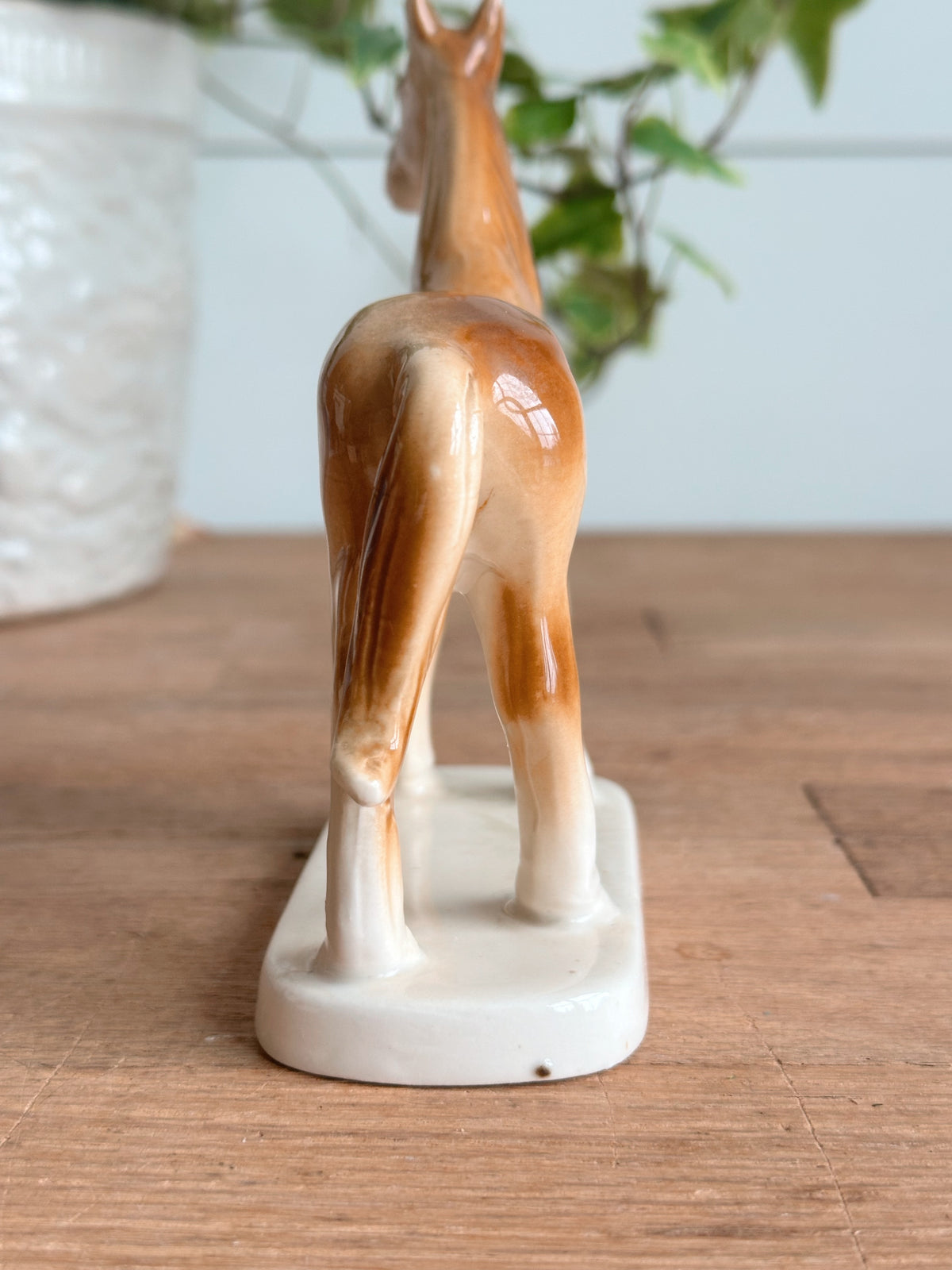 Vintage Porcelain Horse (Japan)