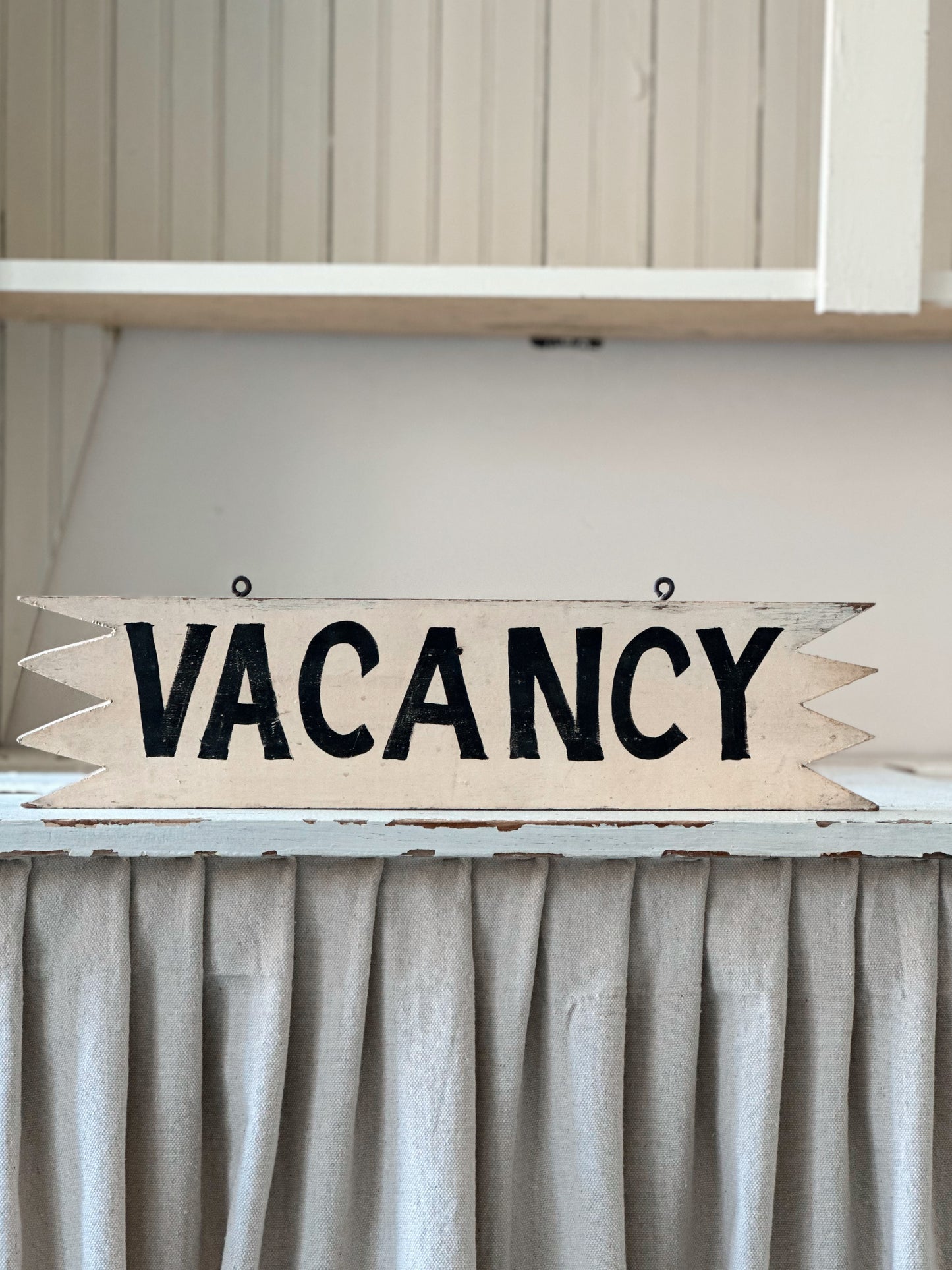 Two Sided Vintage Vacancy Sign