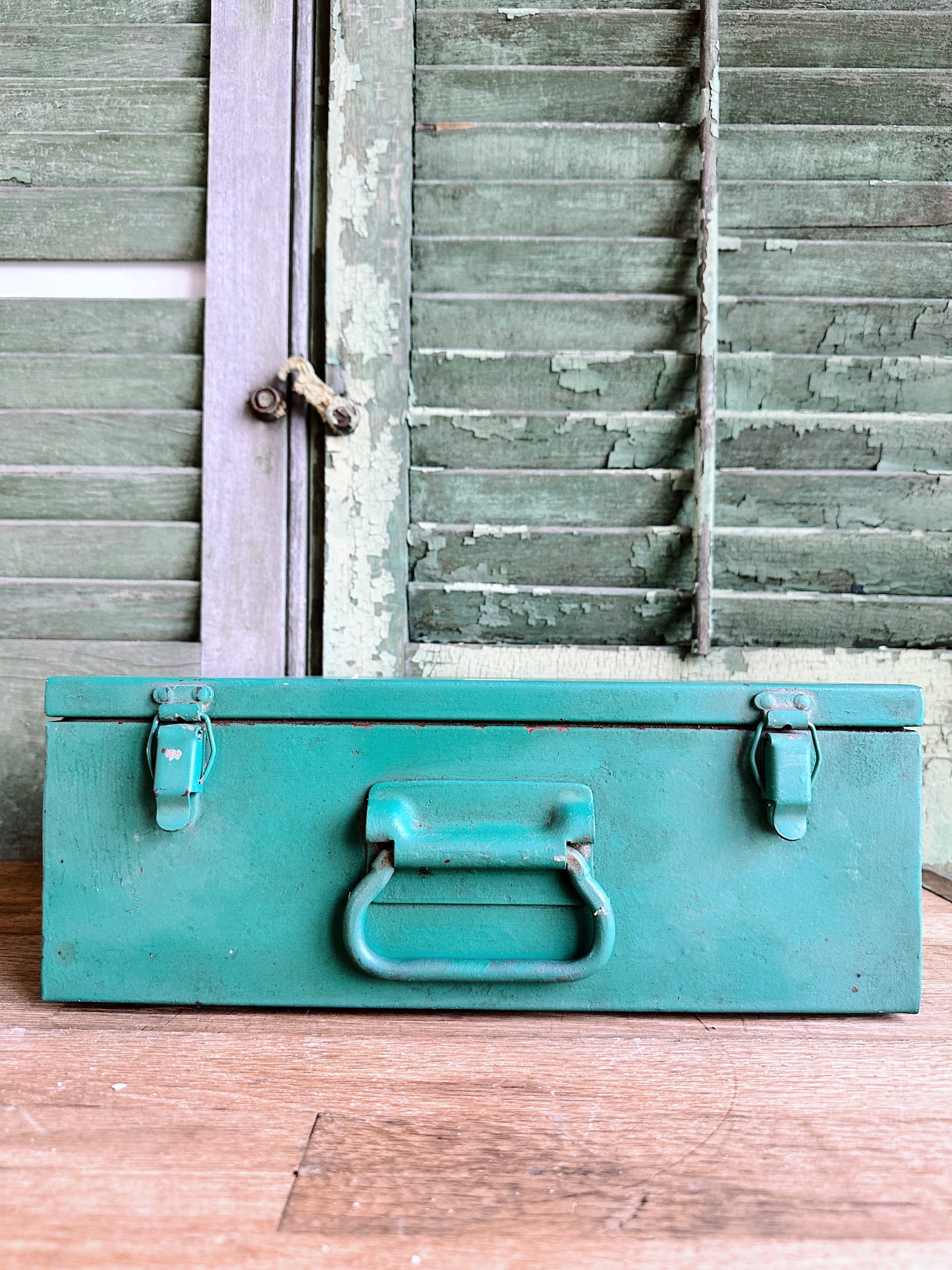 Vintage Metal First Aid Kit