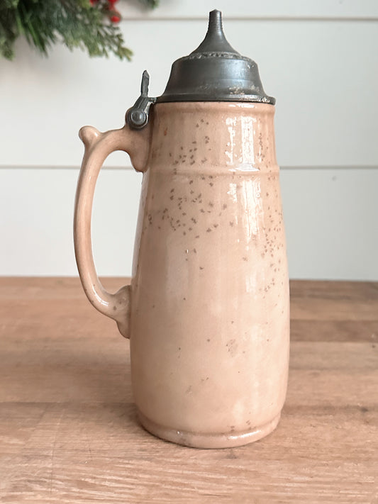 1873 Antique Ironstone Syrup Pitcher