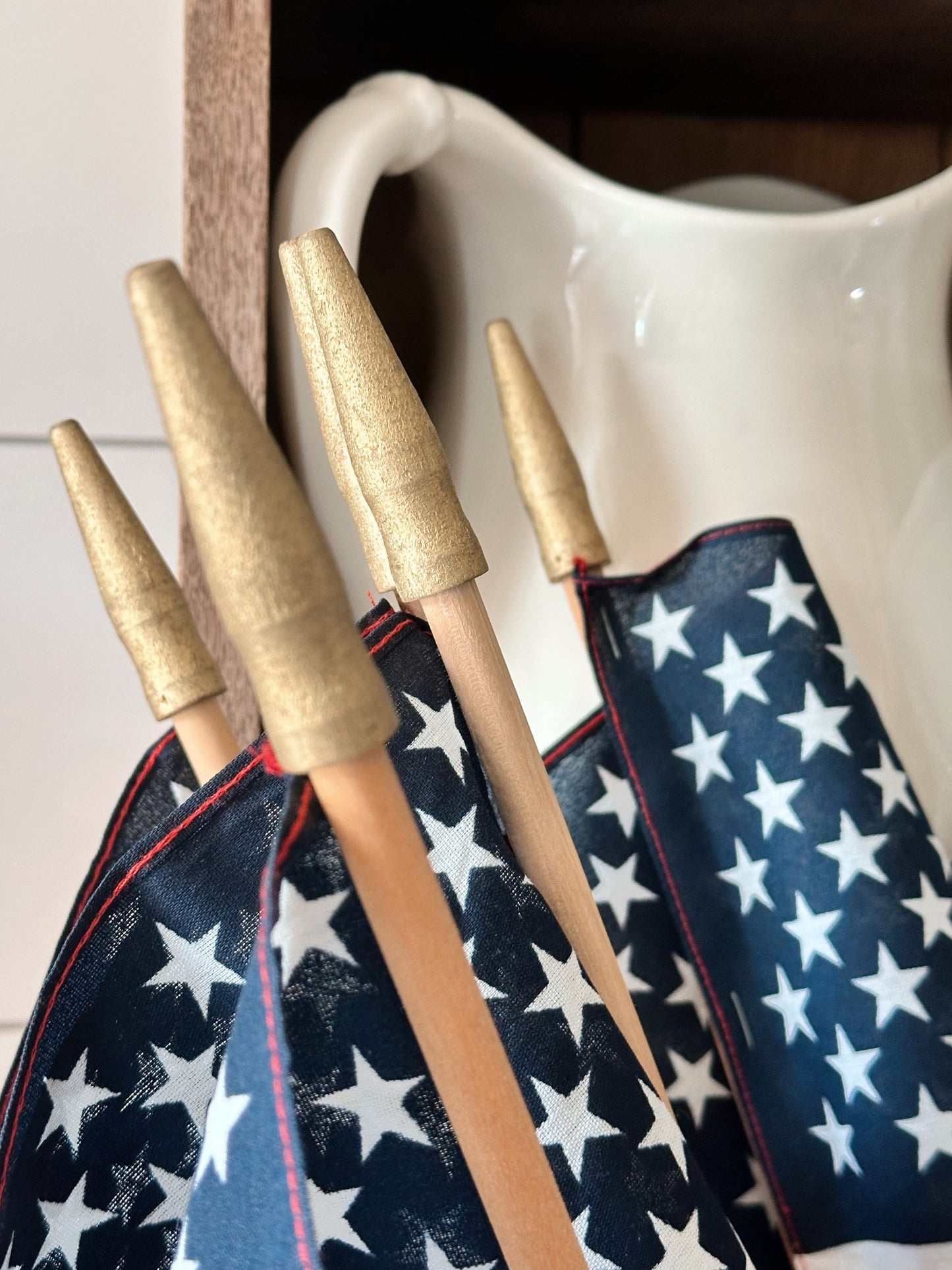 Instant Collection of Vintage American Parade Flags