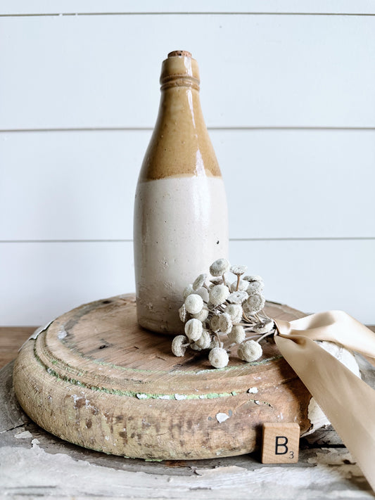 Vintage Stoneware Bottle