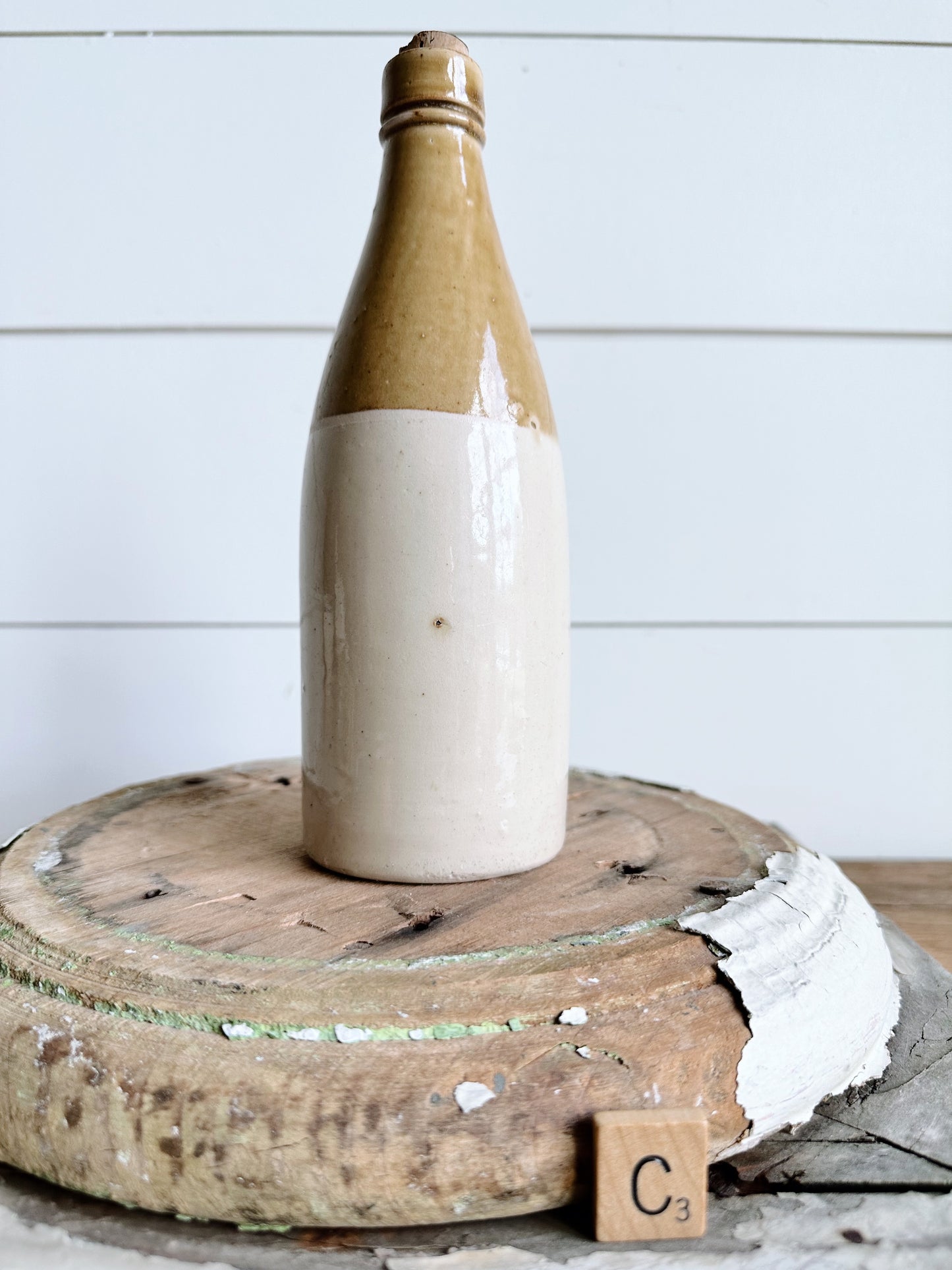 Vintage Stoneware Bottle