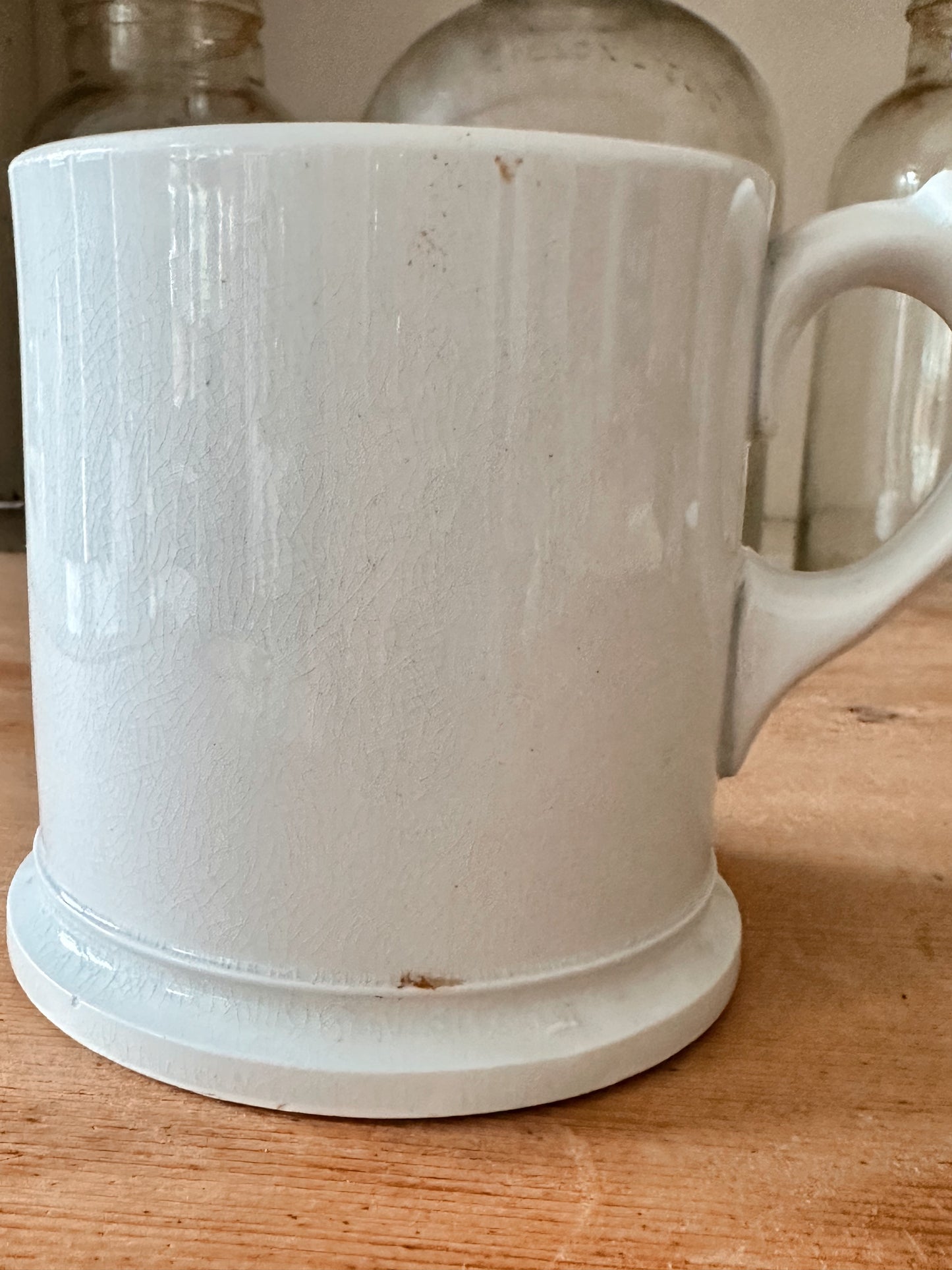 Pumpkin Chai Candle in an Antique Ironstone Mug