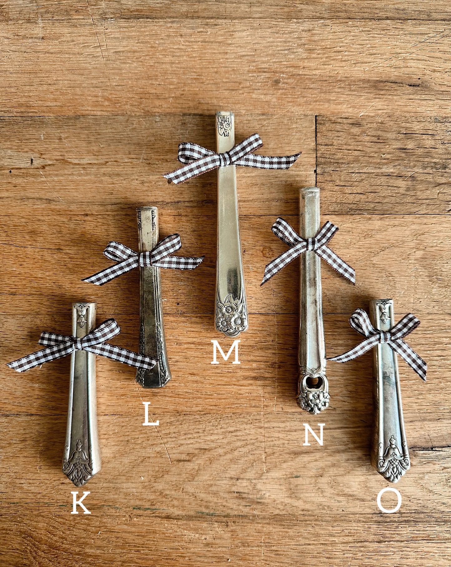 Salvage Silver Plate Vase Magnets