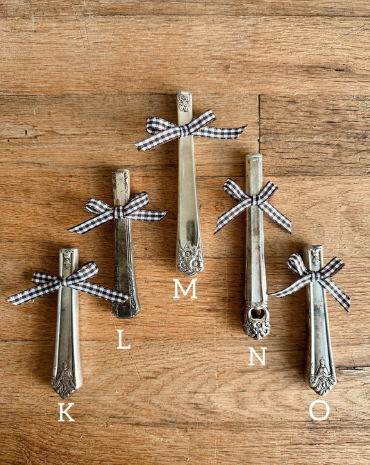 Salvage Silver Plate Vase Magnets