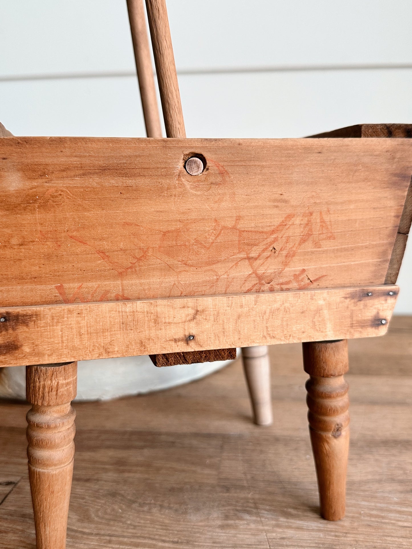 Collection of Antique Miniature Wood Laundry Items