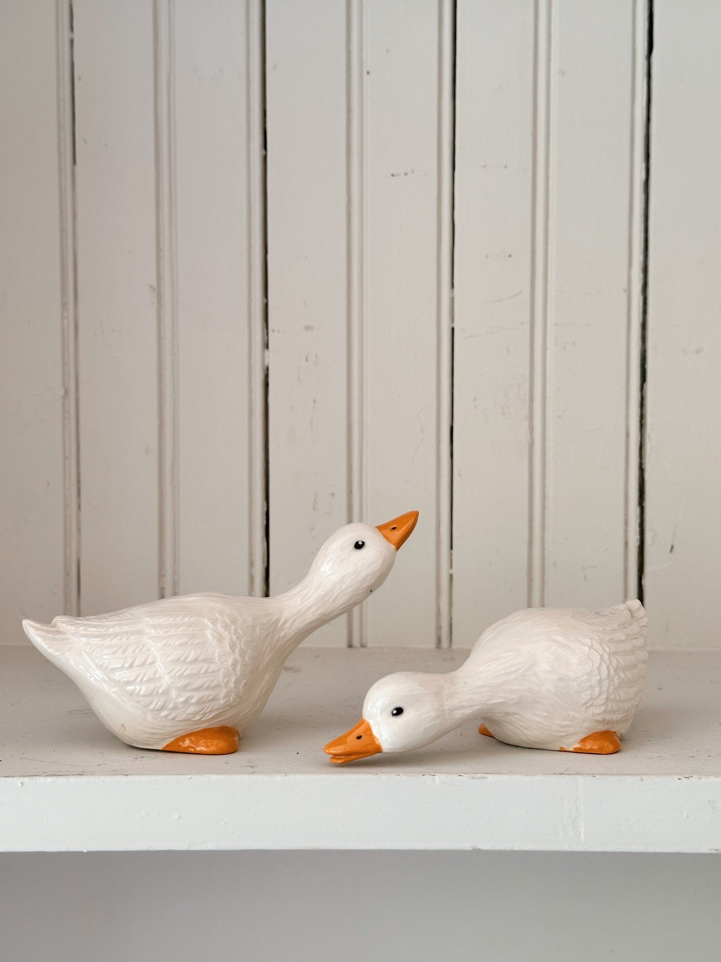 Pair of Vintage Geese