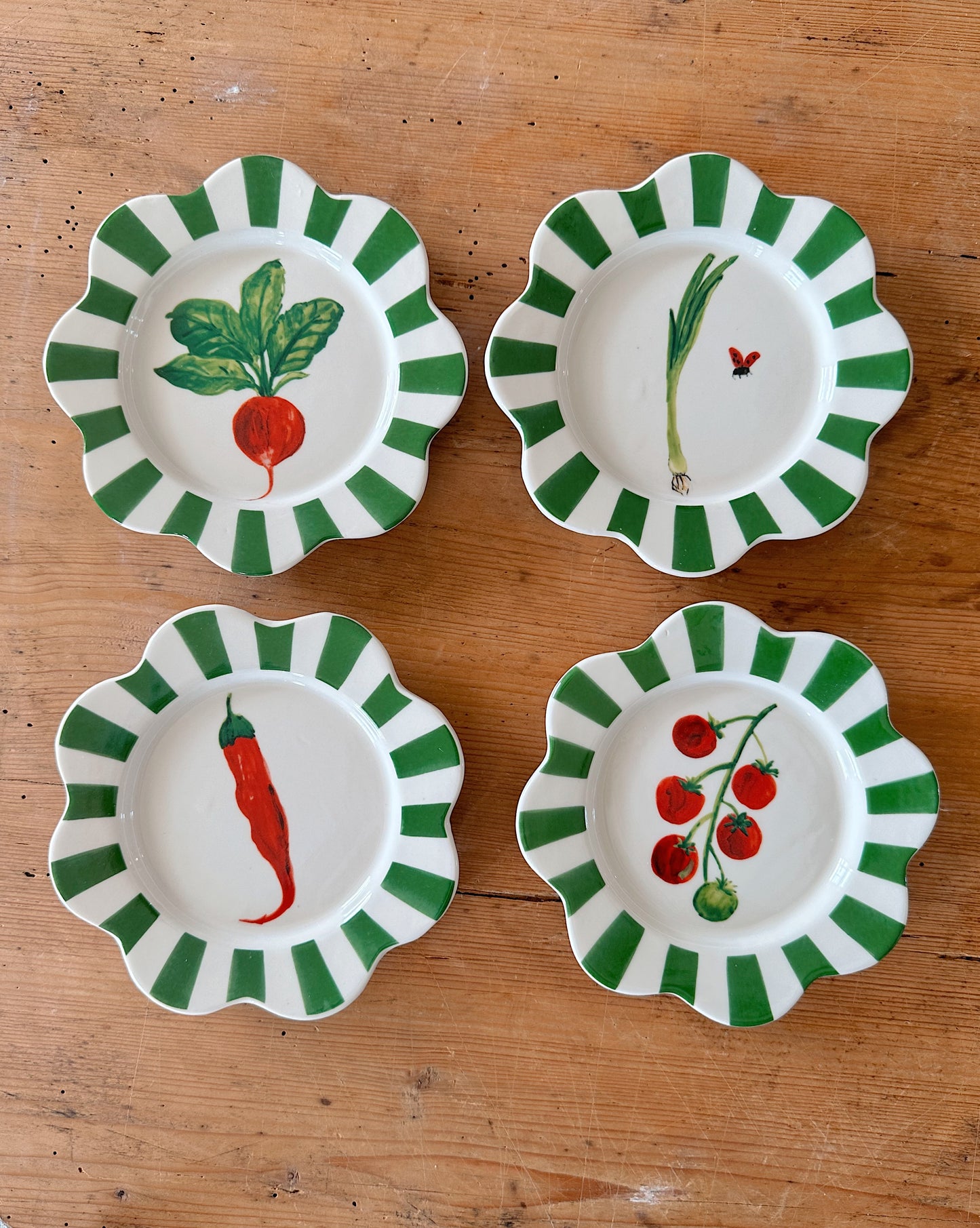 Veggie Tidbit Plates