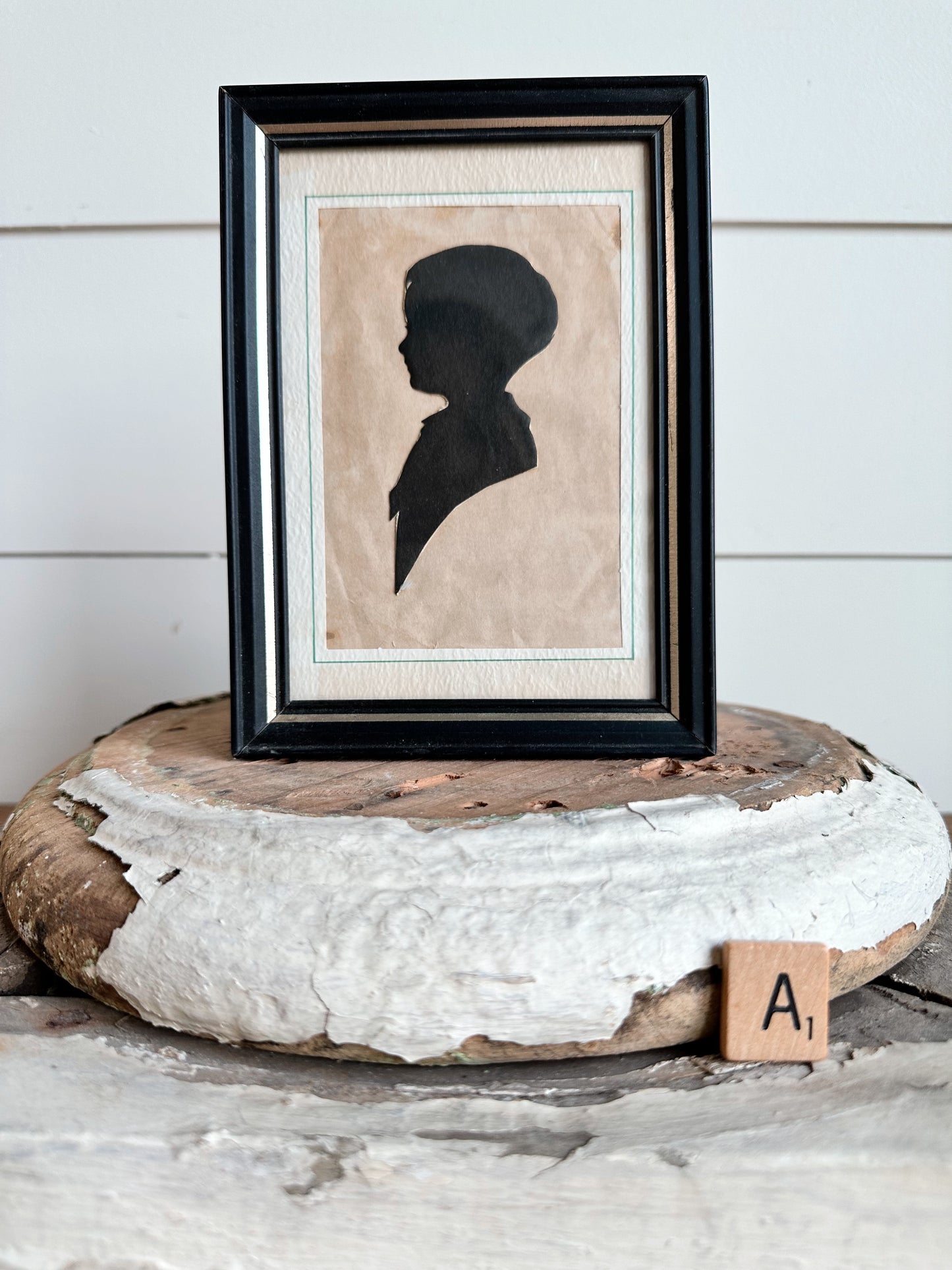 Vintage Hand Cut Silhouette