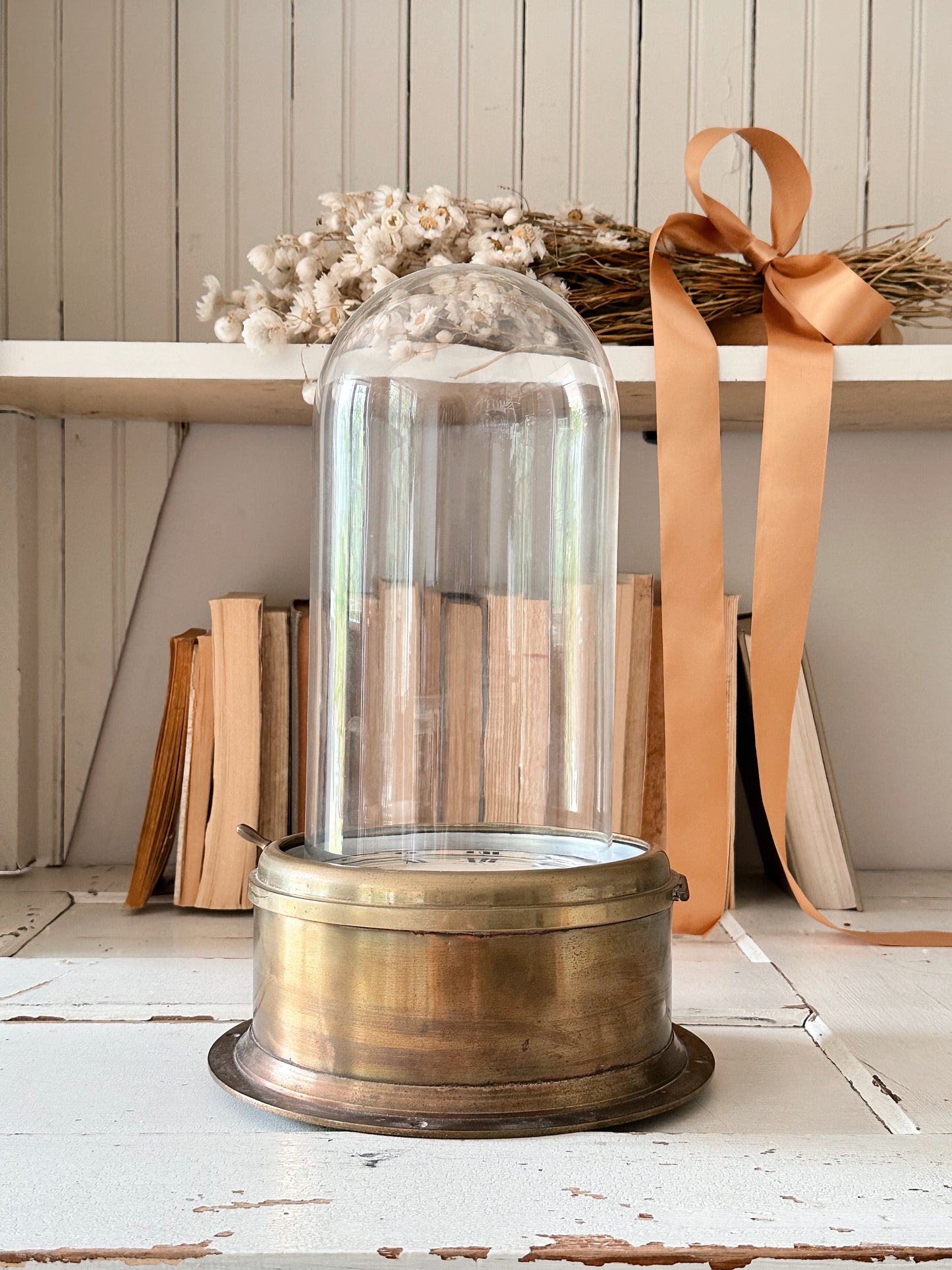 Vintage Clock & Cloche