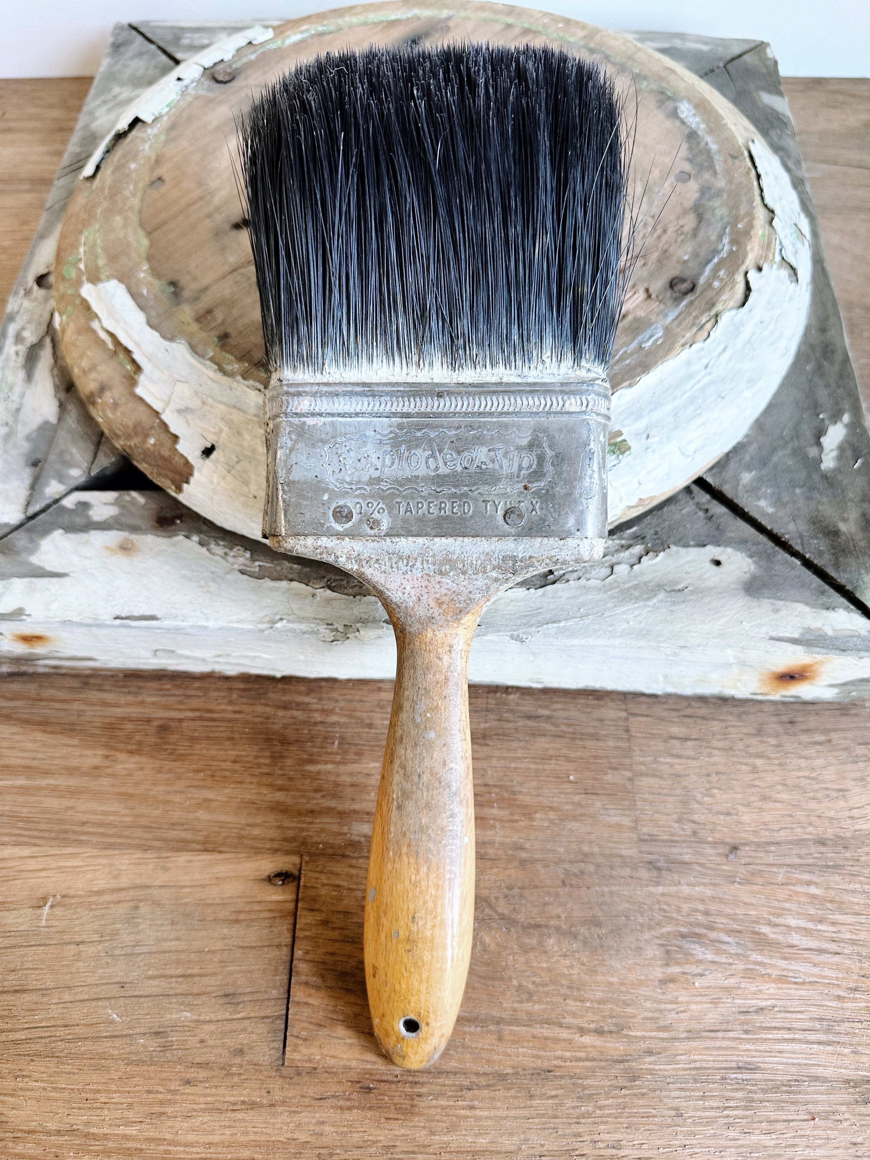 Collection of Two Vintage Paint Brushes