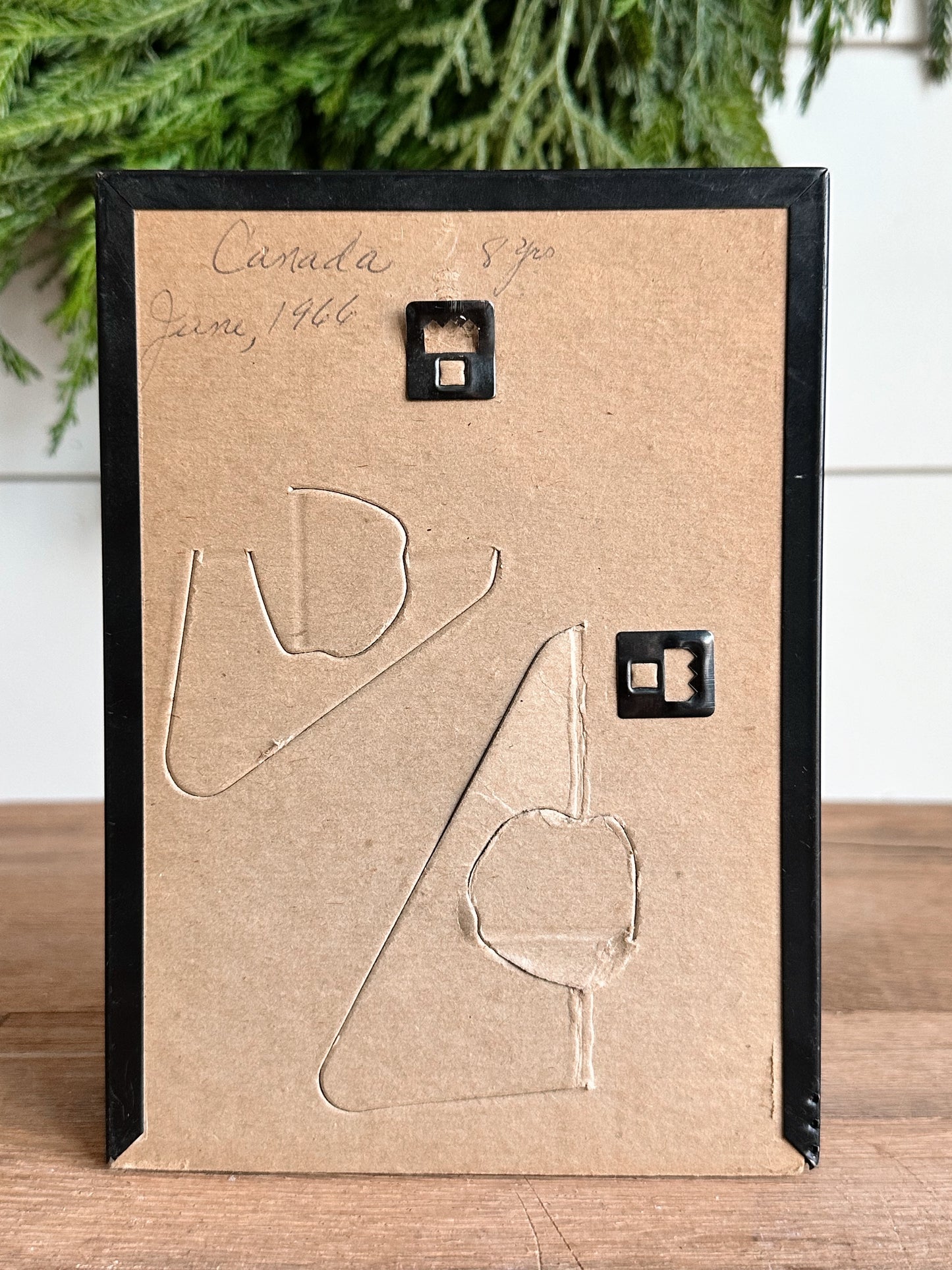 1966 Vintage Hand Cut Silhouette