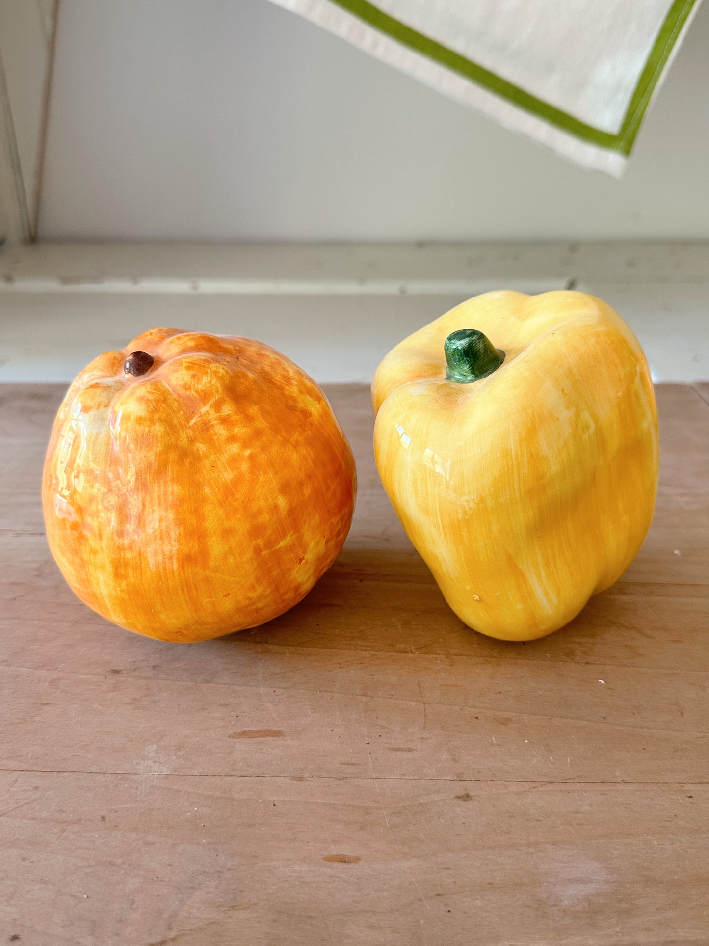 Vintage Ceramic Fruit Collection (9 pieces)