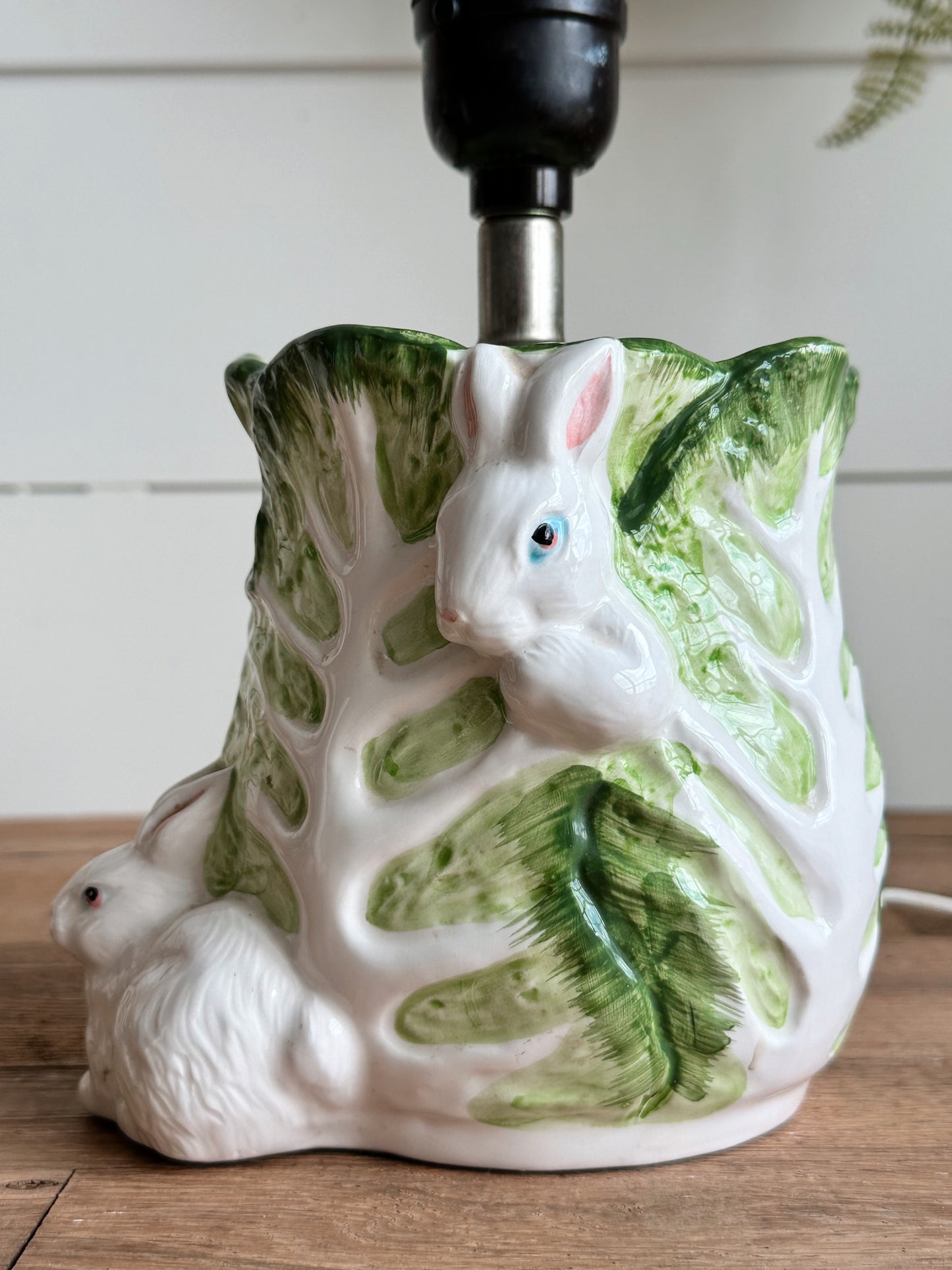 Vintage Bunny Lamp