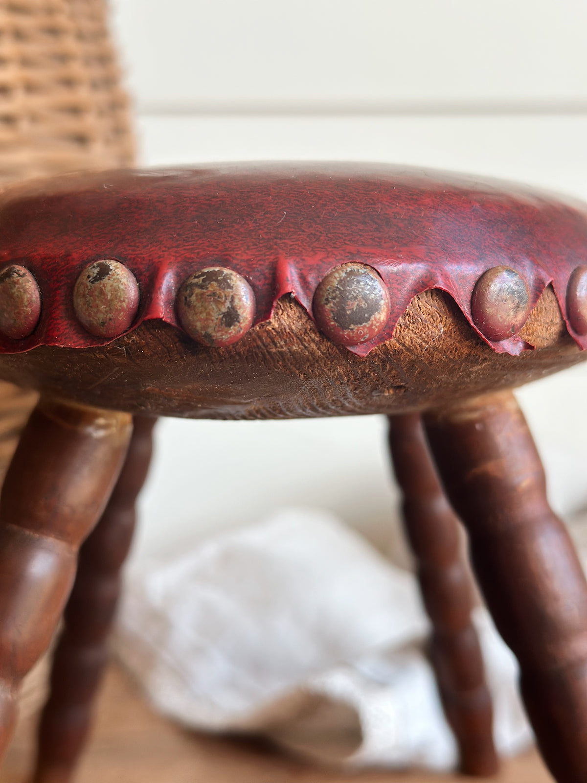 Petite Vintage Stool