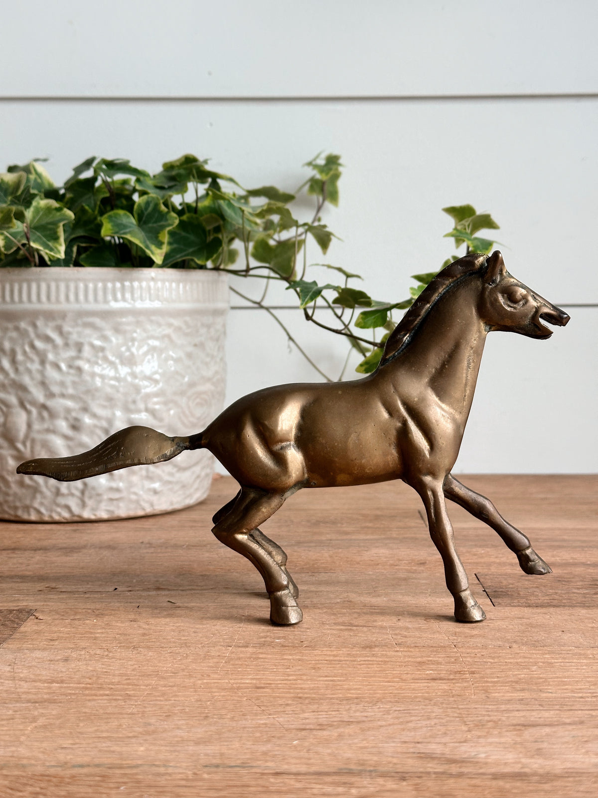 Vintage Brass Stallion