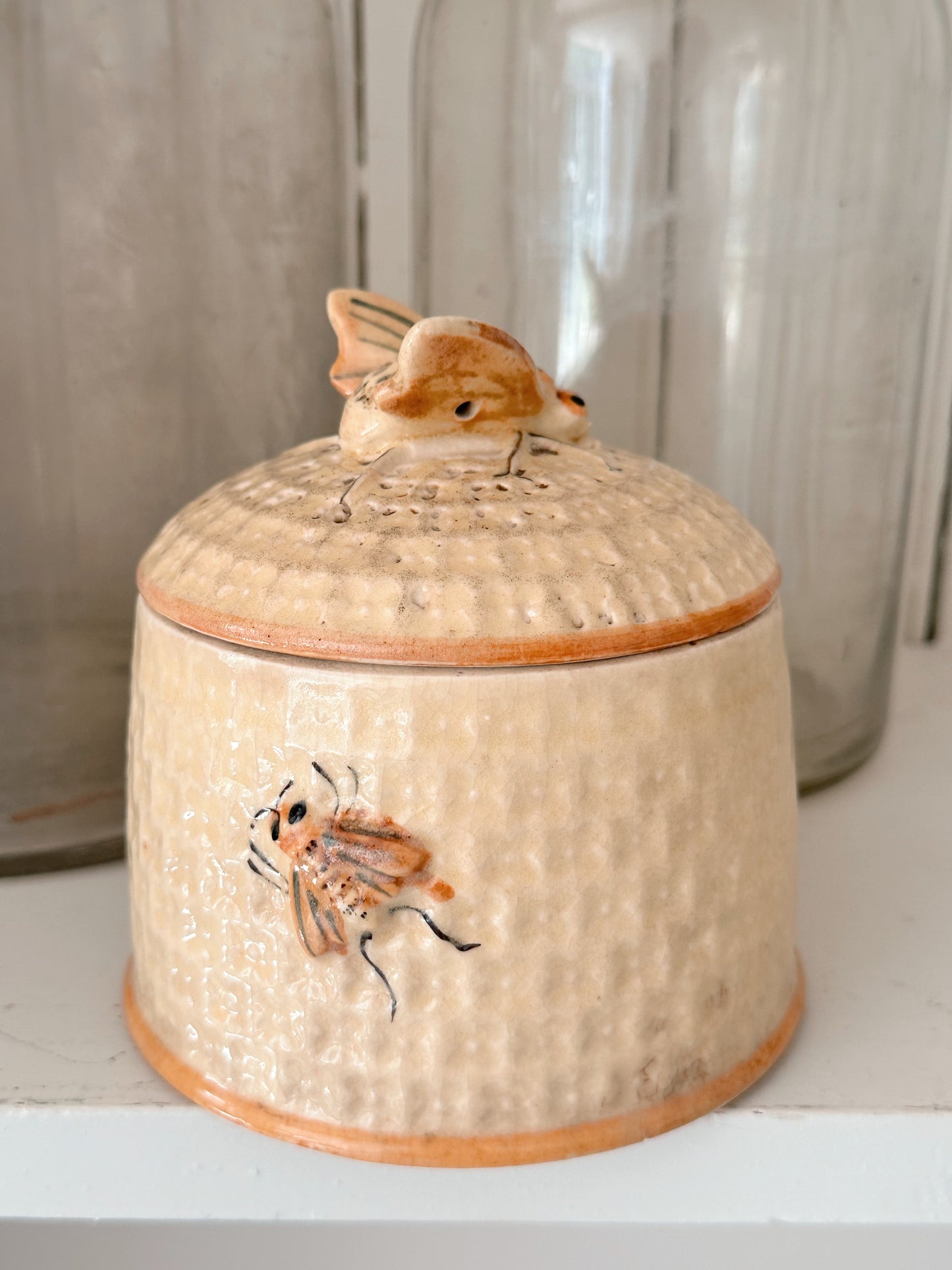 Vintage Bee Canister