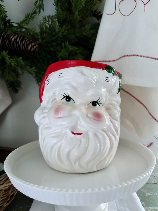 Vintage Rubens Santa Planter