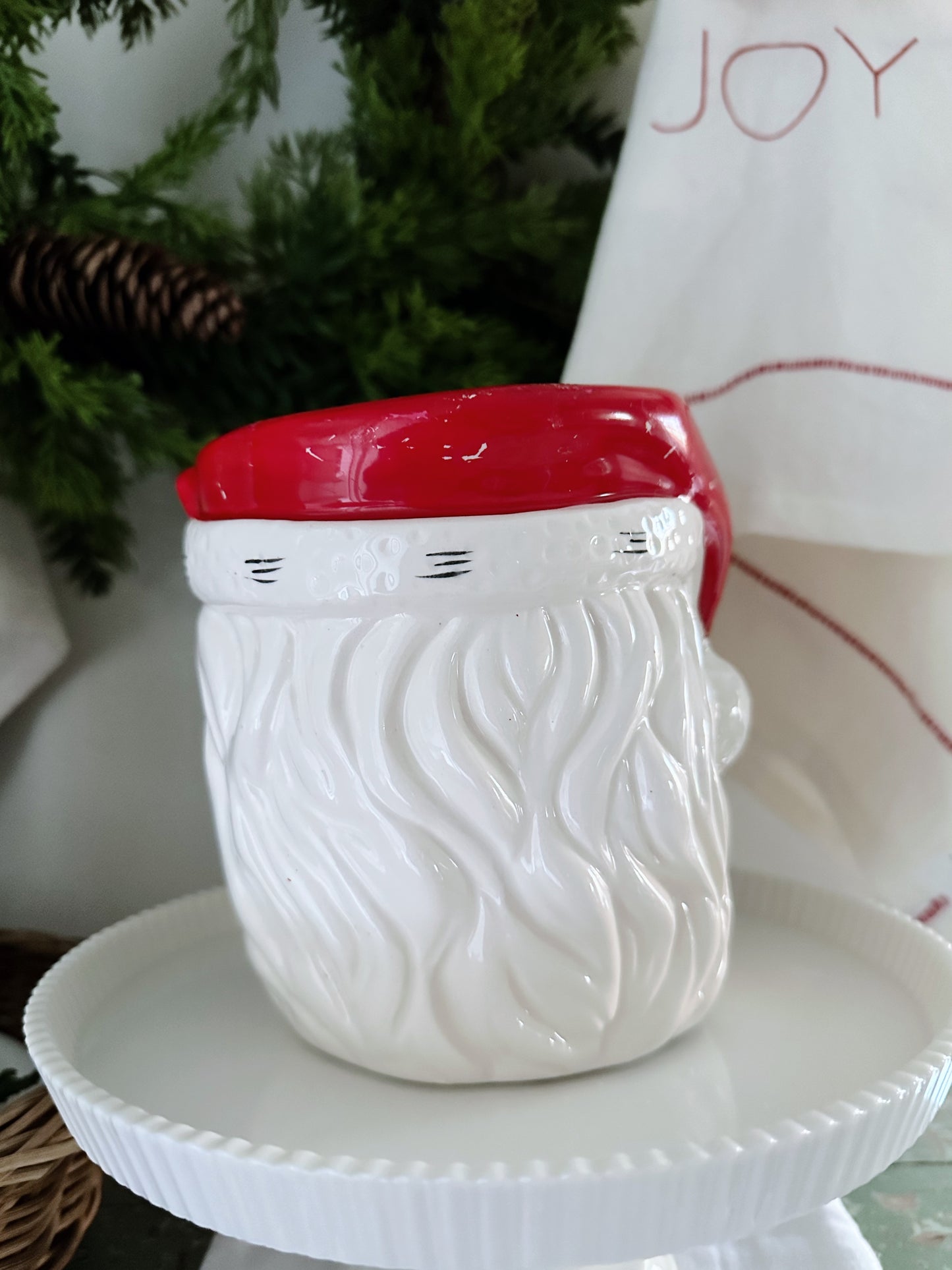 Vintage Rubens Santa Planter