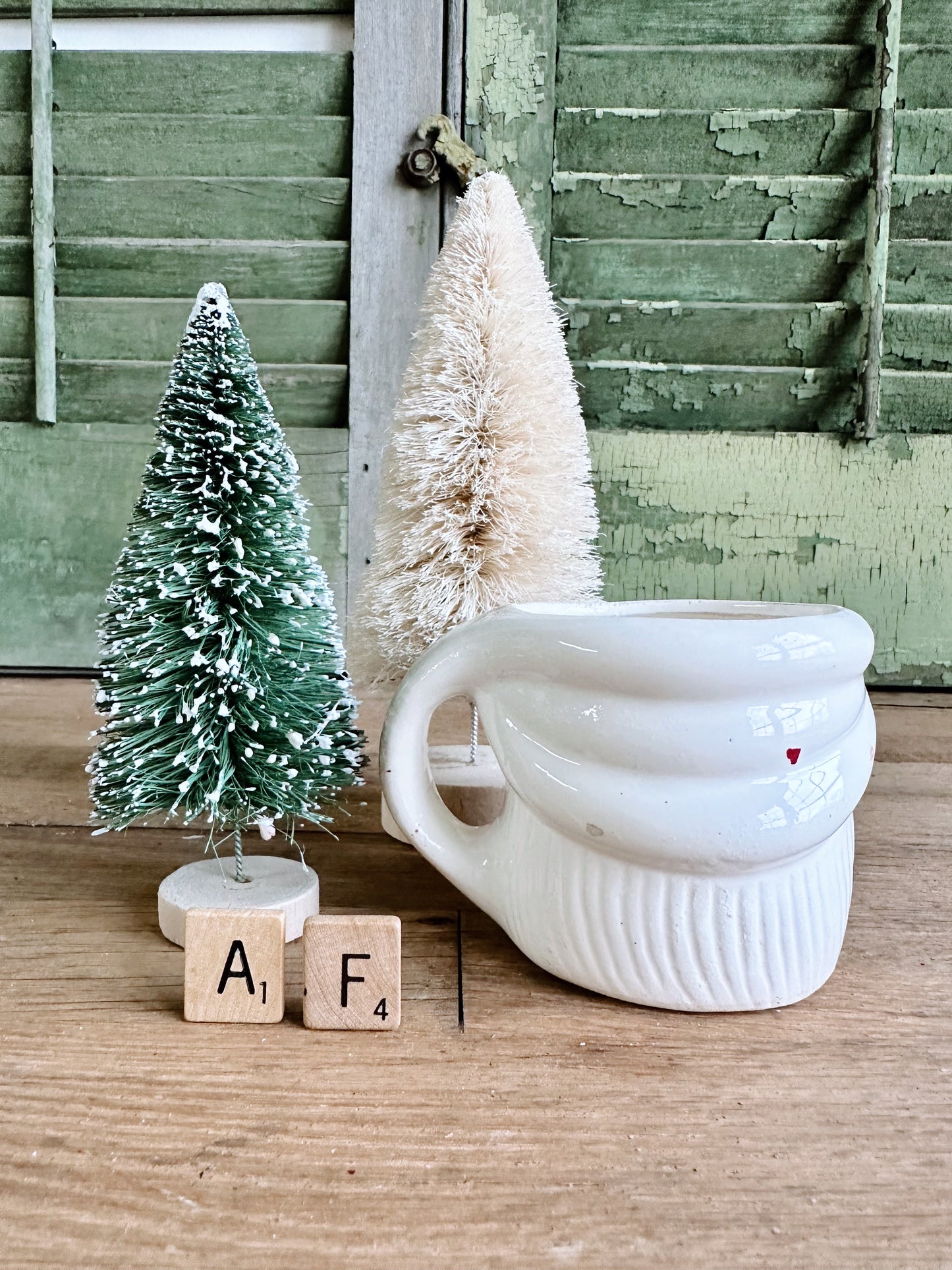 Vintage Santa Mug