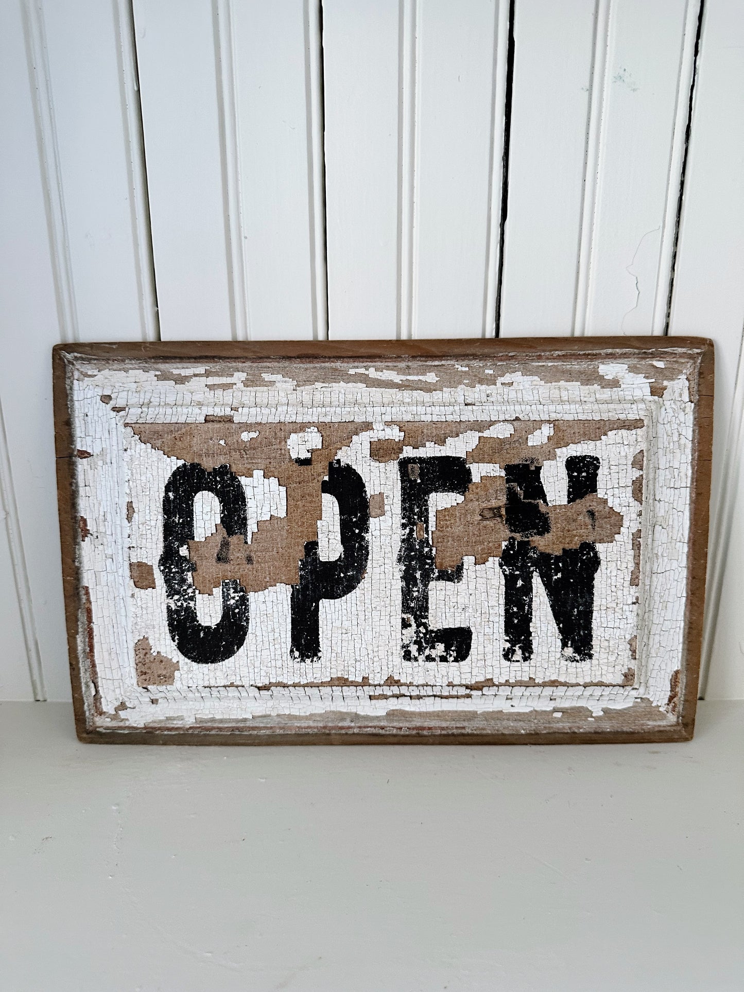 Chippy Vintage Open Sign